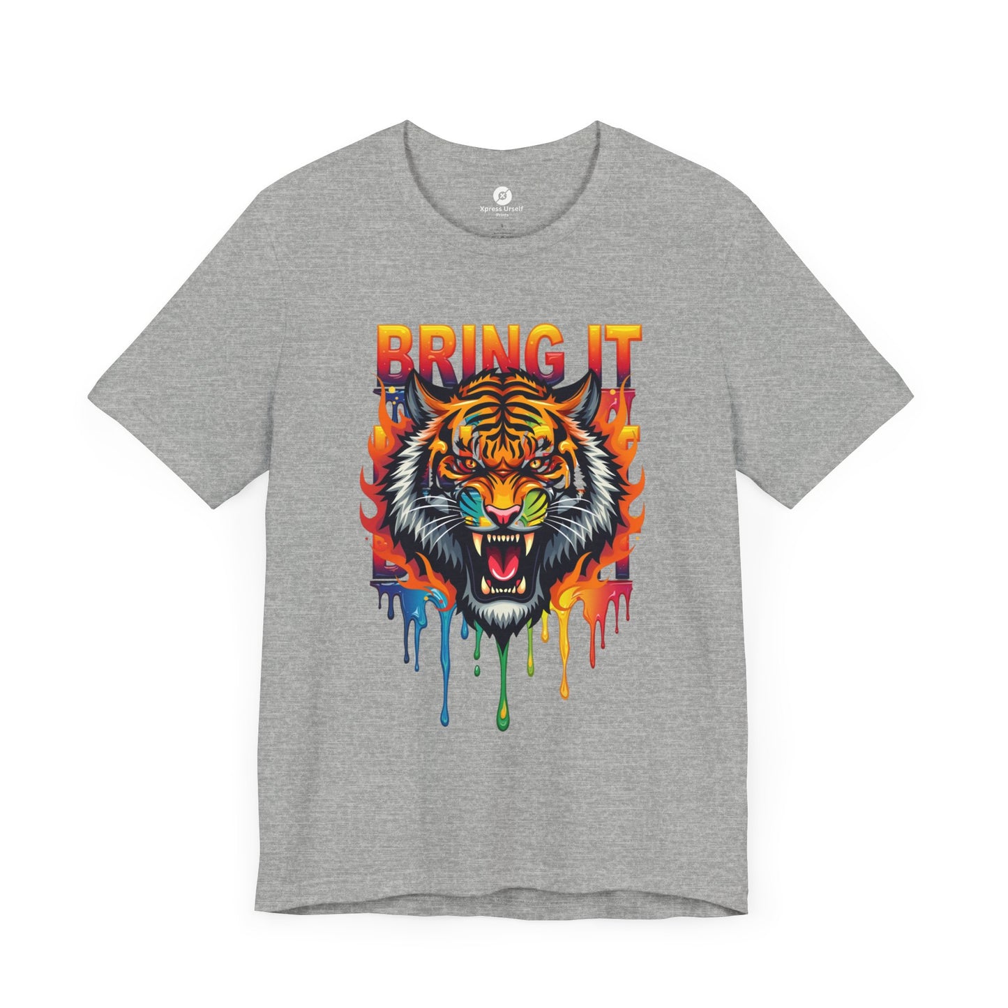 Bring It Tiger Graphic Unisex Tee | Bold Statement Shirt