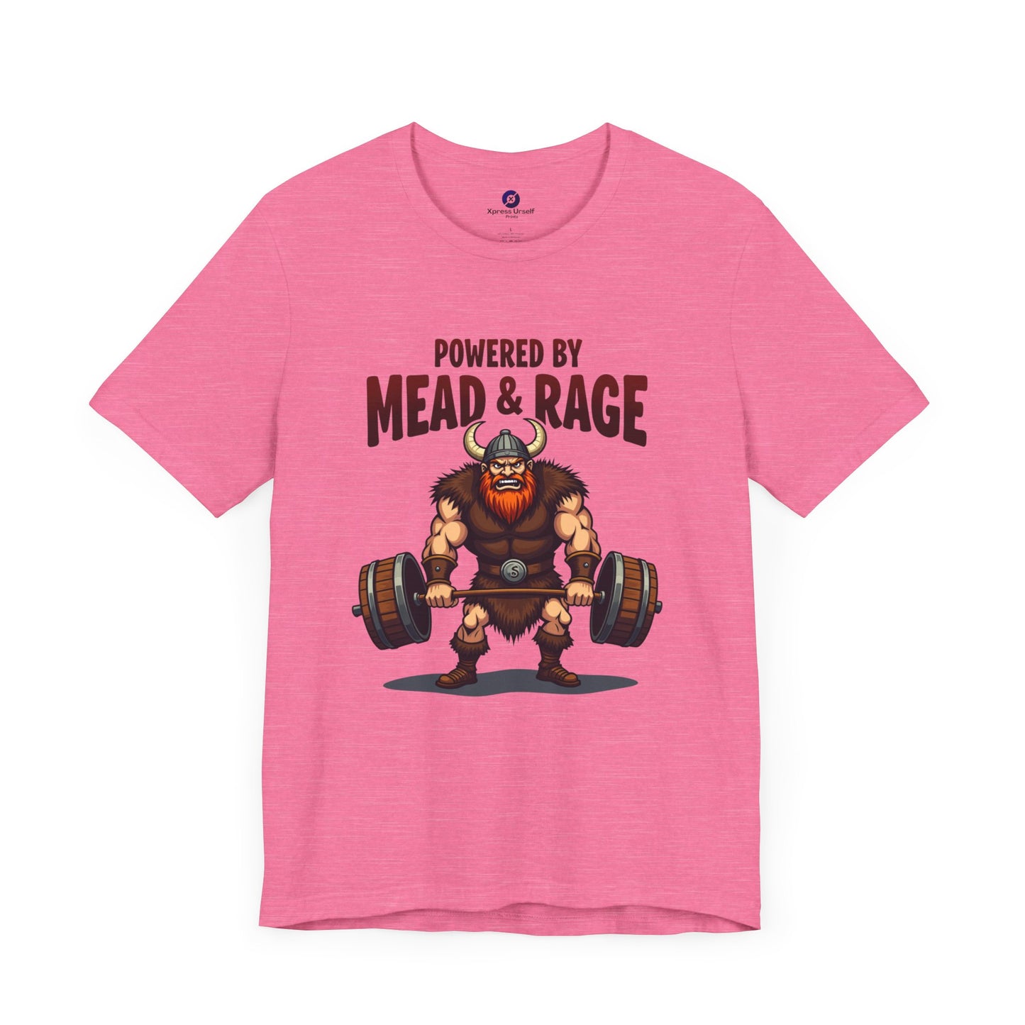 Powered by Mead & Rage Unisex Gym Tee