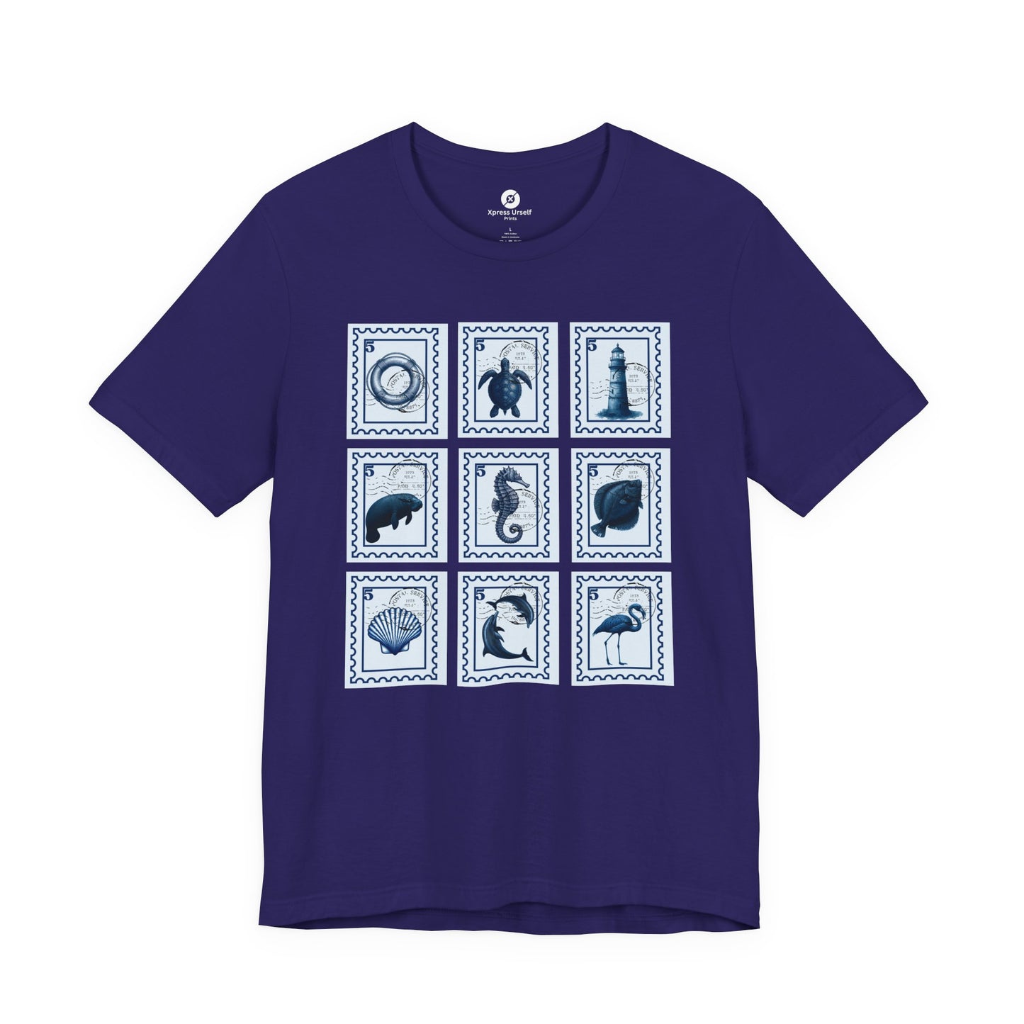 Coastal Adventure Tee, Beach Shirt, Travel T-Shirt, Nautical Gift, Summer Apparel, Vacation Outfit