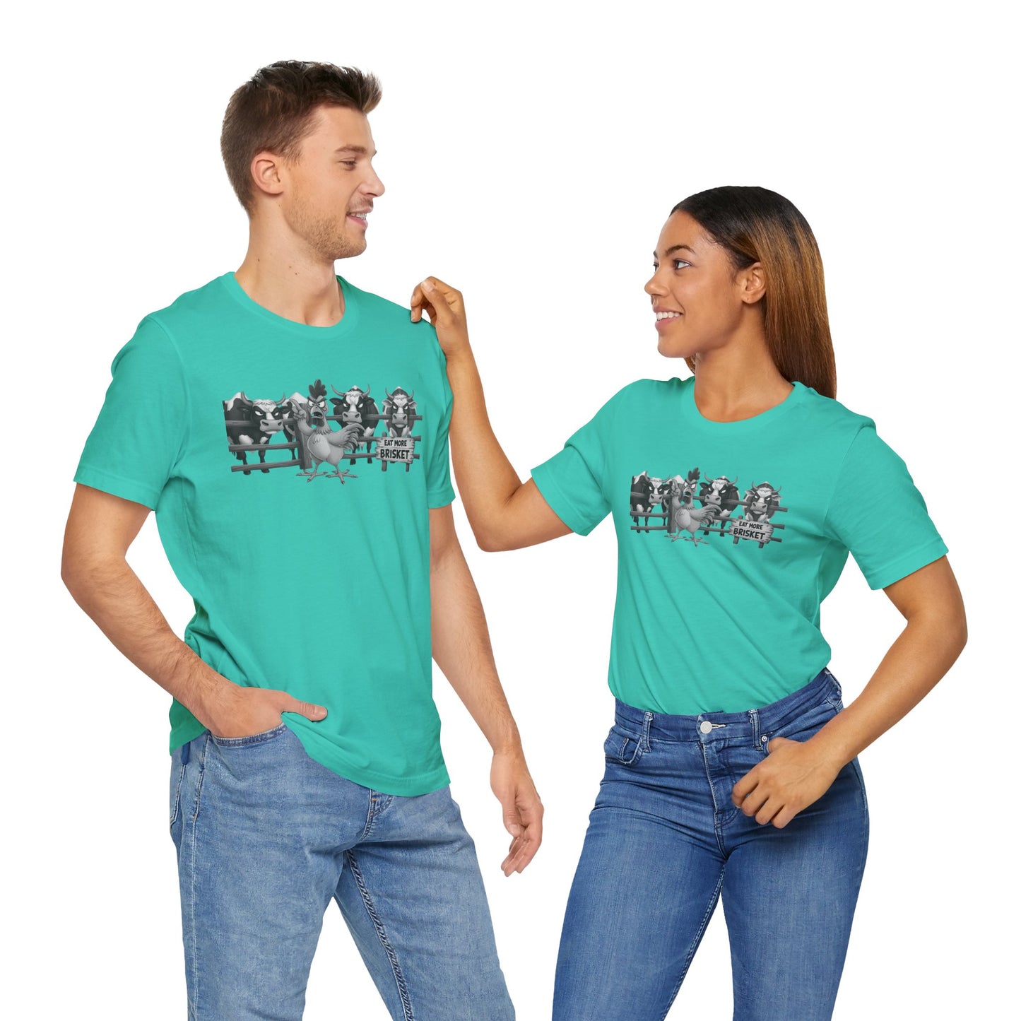 Eat More Brisket Unisex Tee - Perfect for BBQ Events & Outdoor Adventures