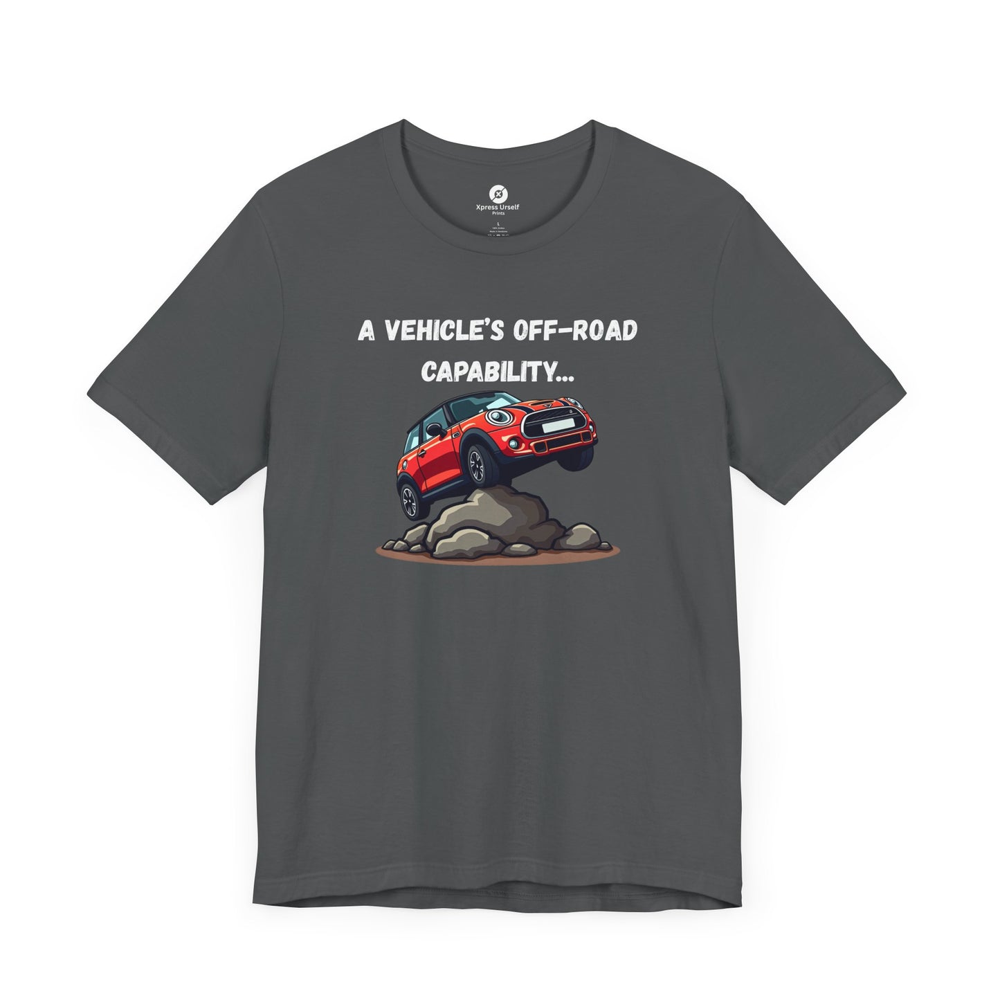 Off-Road Adventure Unisex Tee with Vehicle Graphic - Perfect for Outdoors Lovers