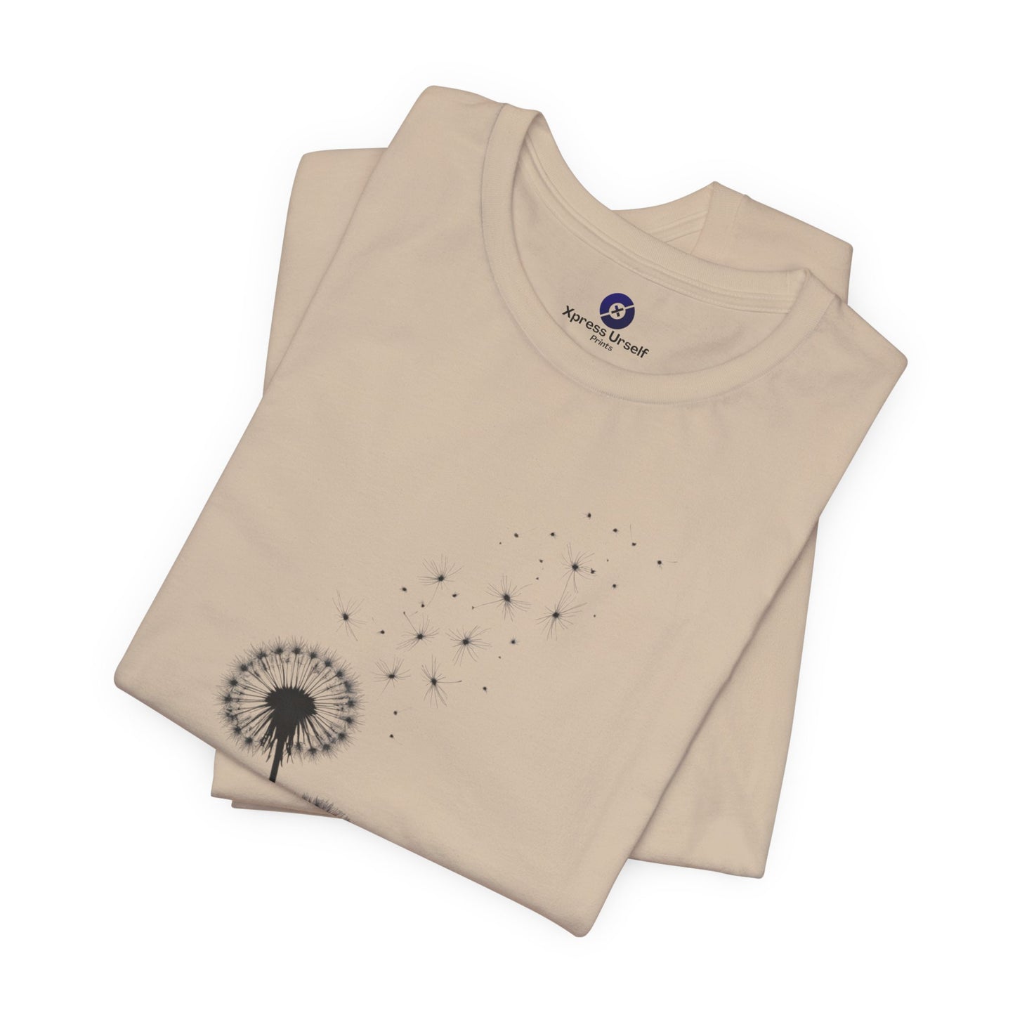 Dandelion Dreams Unisex Jersey Short Sleeve Tee - Nature-Inspired Tee for Relaxed Vibes