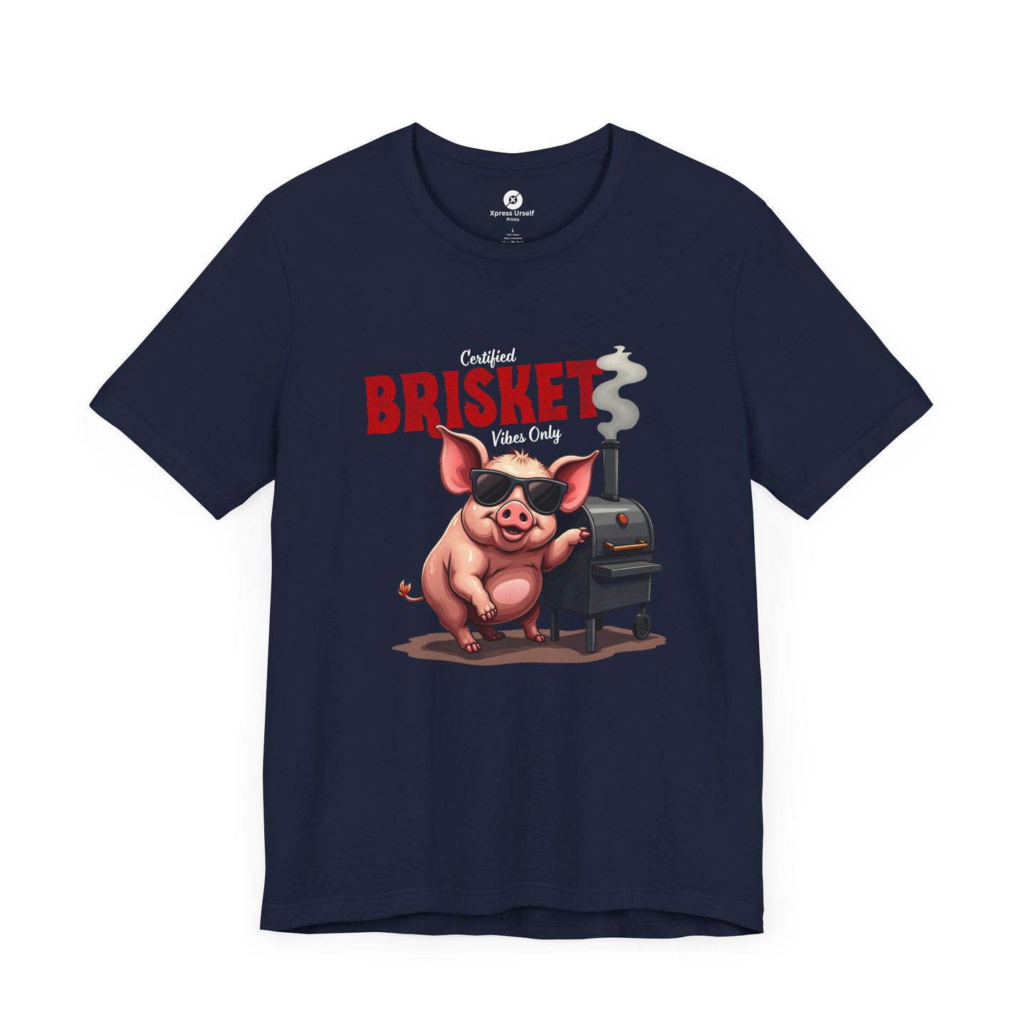Cooked Brisket BBQ Pig T-Shirt - Perfect for Grill Lovers