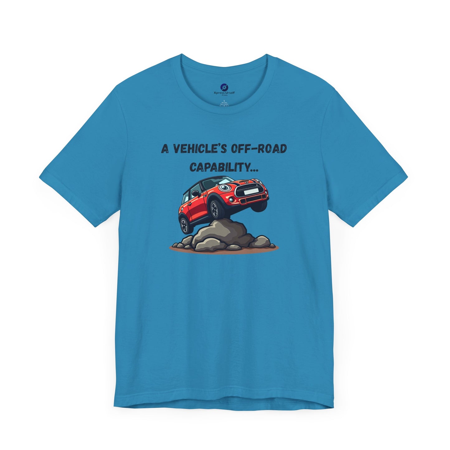 Off-Road Adventure Unisex Tee with Vehicle Graphic - Perfect for Outdoors Lovers