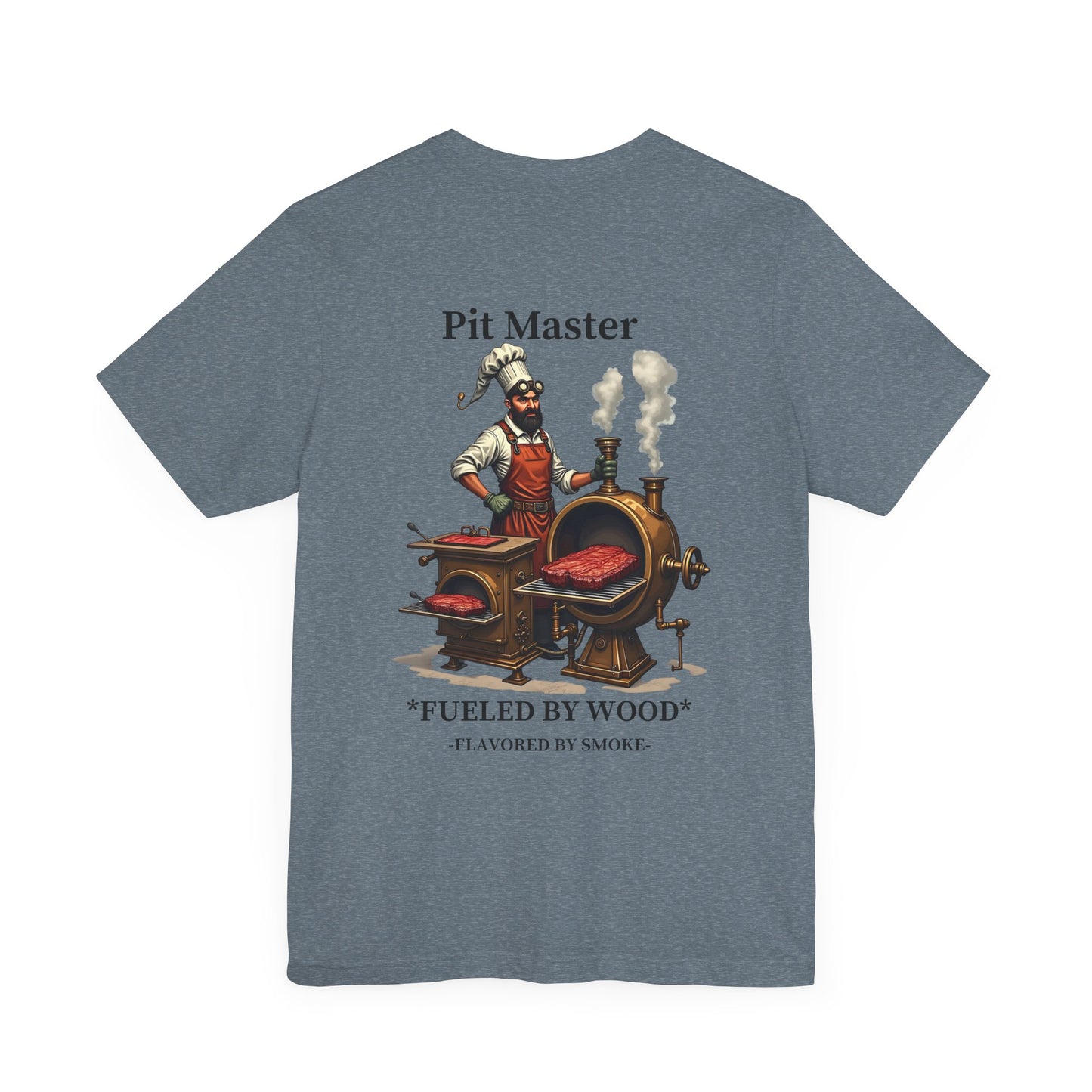 Pit Master Unisex Short Sleeve Tee - Perfect for BBQ Lovers & Grill Masters