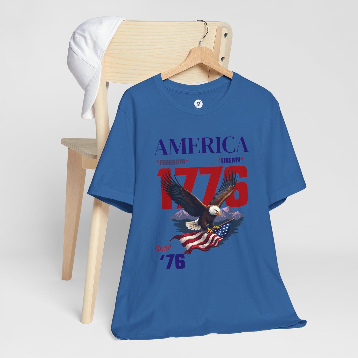 Patriotic Eagle Graphic Tee | Freedom & Liberty Design