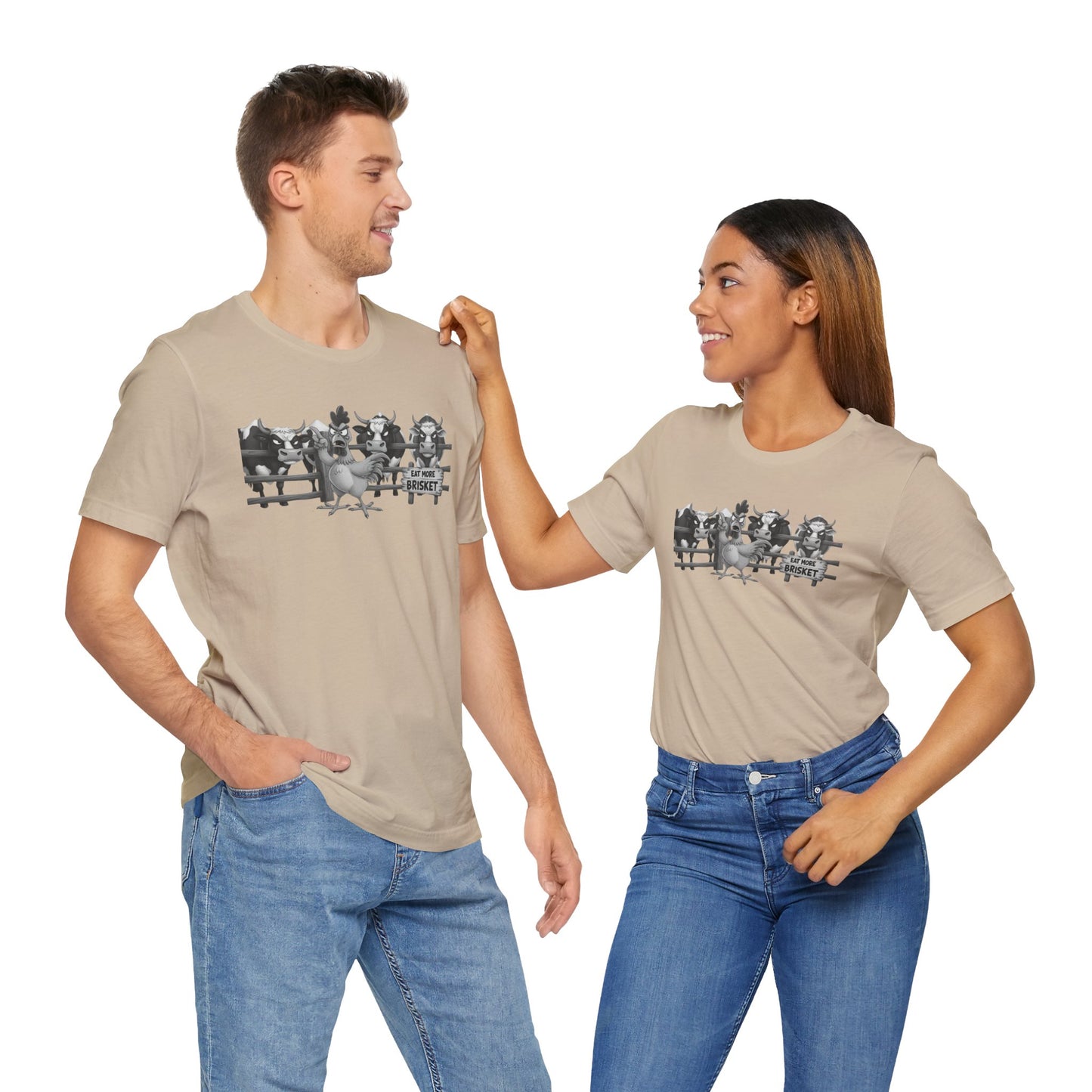 Eat More Brisket Unisex Tee - Perfect for BBQ Events & Outdoor Adventures