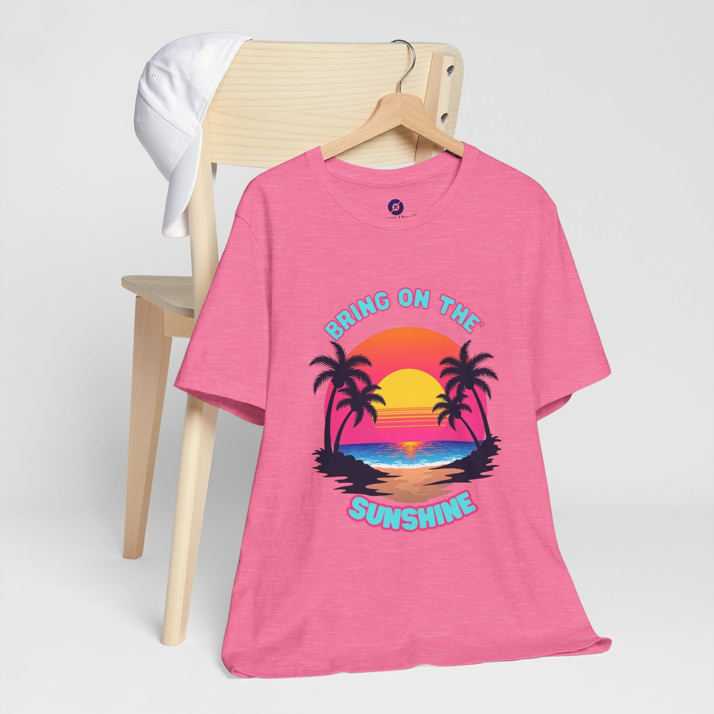 Unisex Jersey Tee - 'Bring on the Sunshine' Tropical Vibe