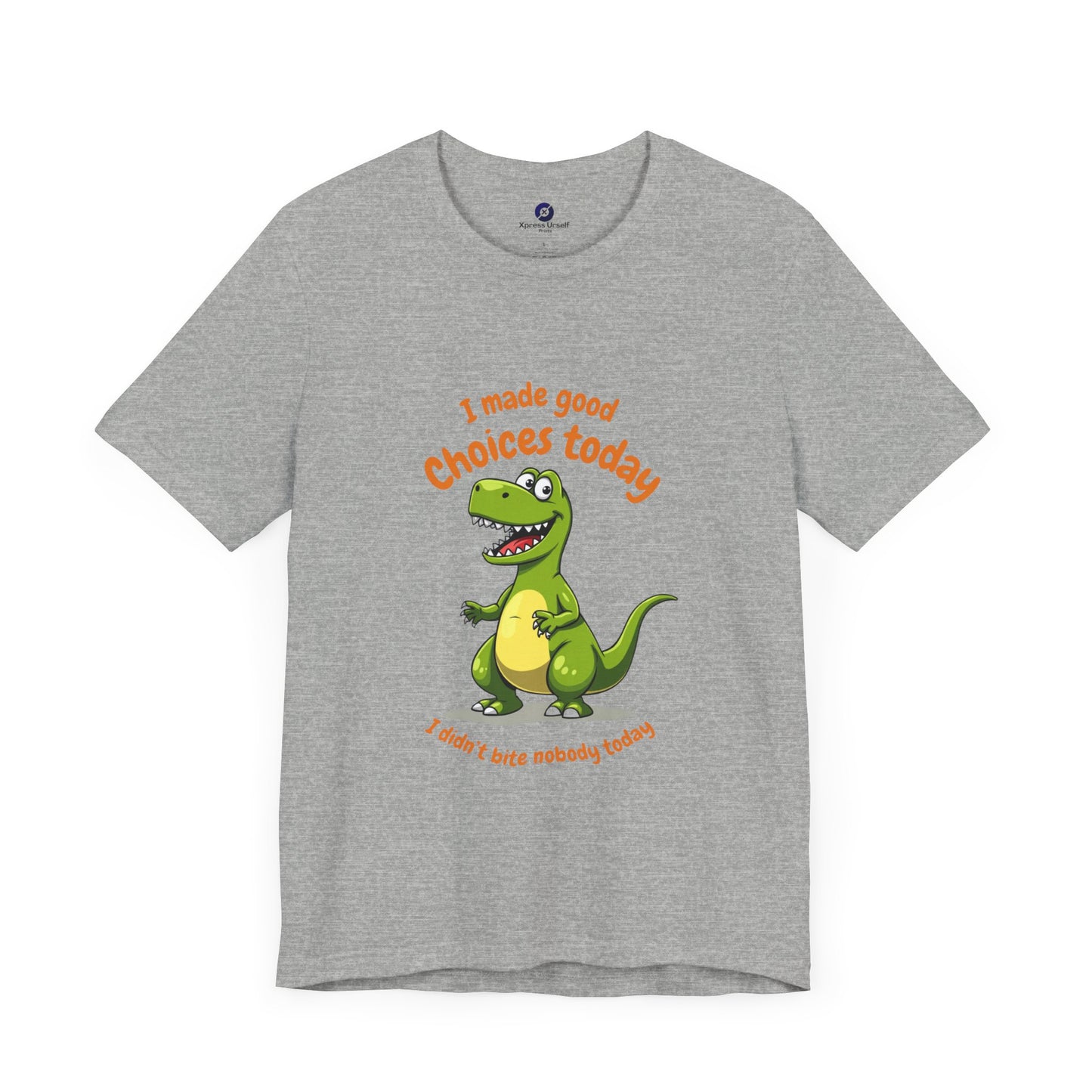 Kids' T-Shirt - "I Made Good Choices Today" Dinosaur Tee