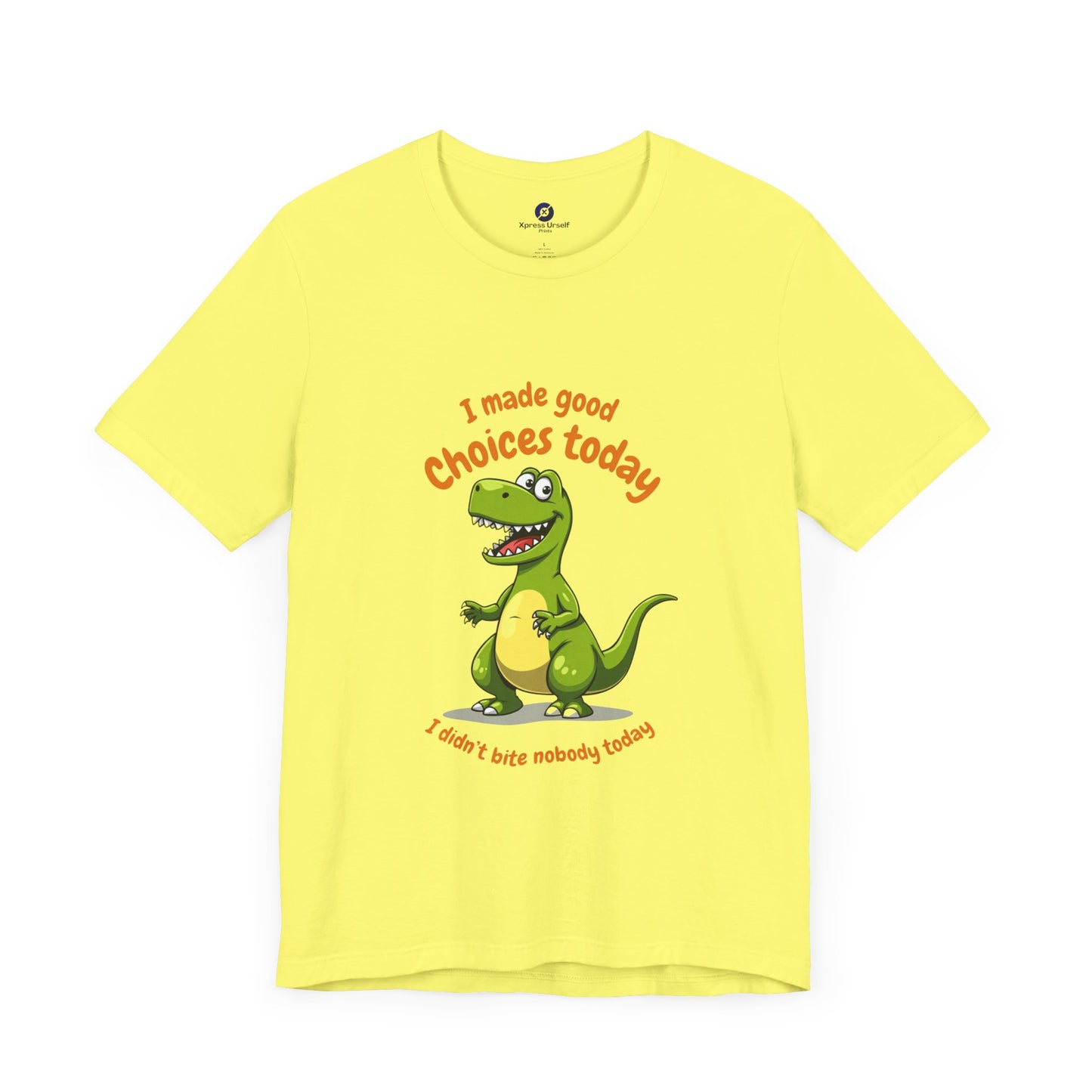 Kids' T-Shirt - "I Made Good Choices Today" Dinosaur Tee