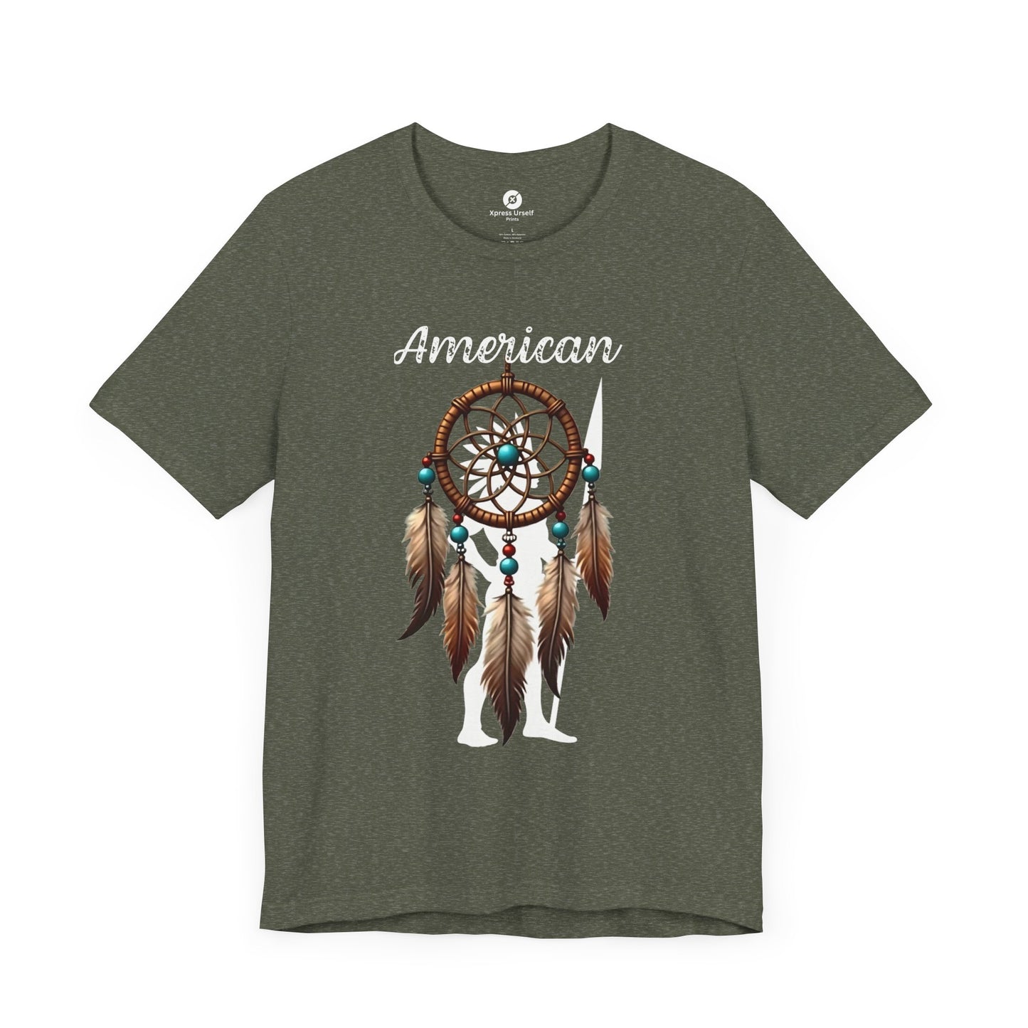 American Dream Catcher Unisex Tee - Bohemian Style Short Sleeve Shirt