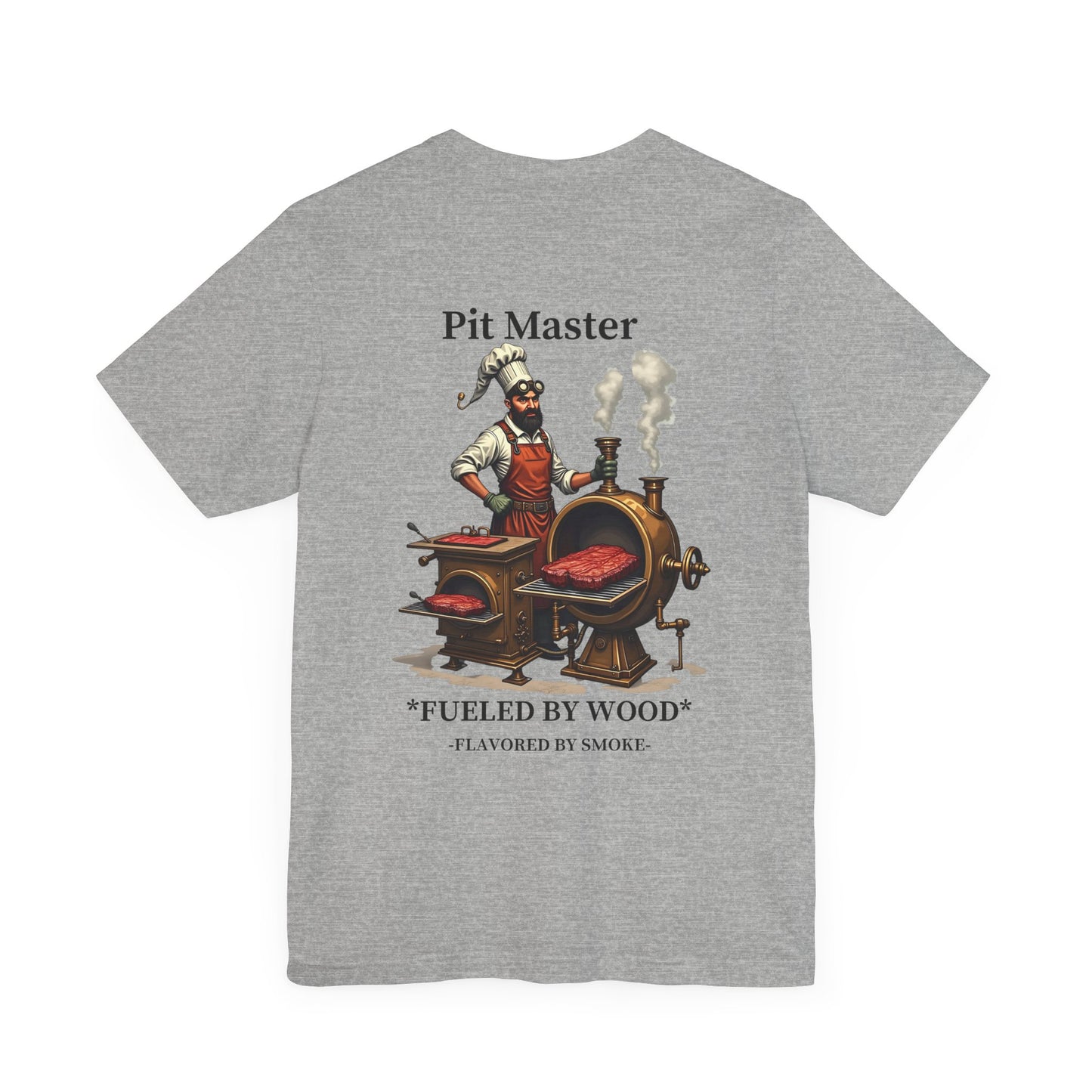 Pit Master Unisex Short Sleeve Tee - Perfect for BBQ Lovers & Grill Masters
