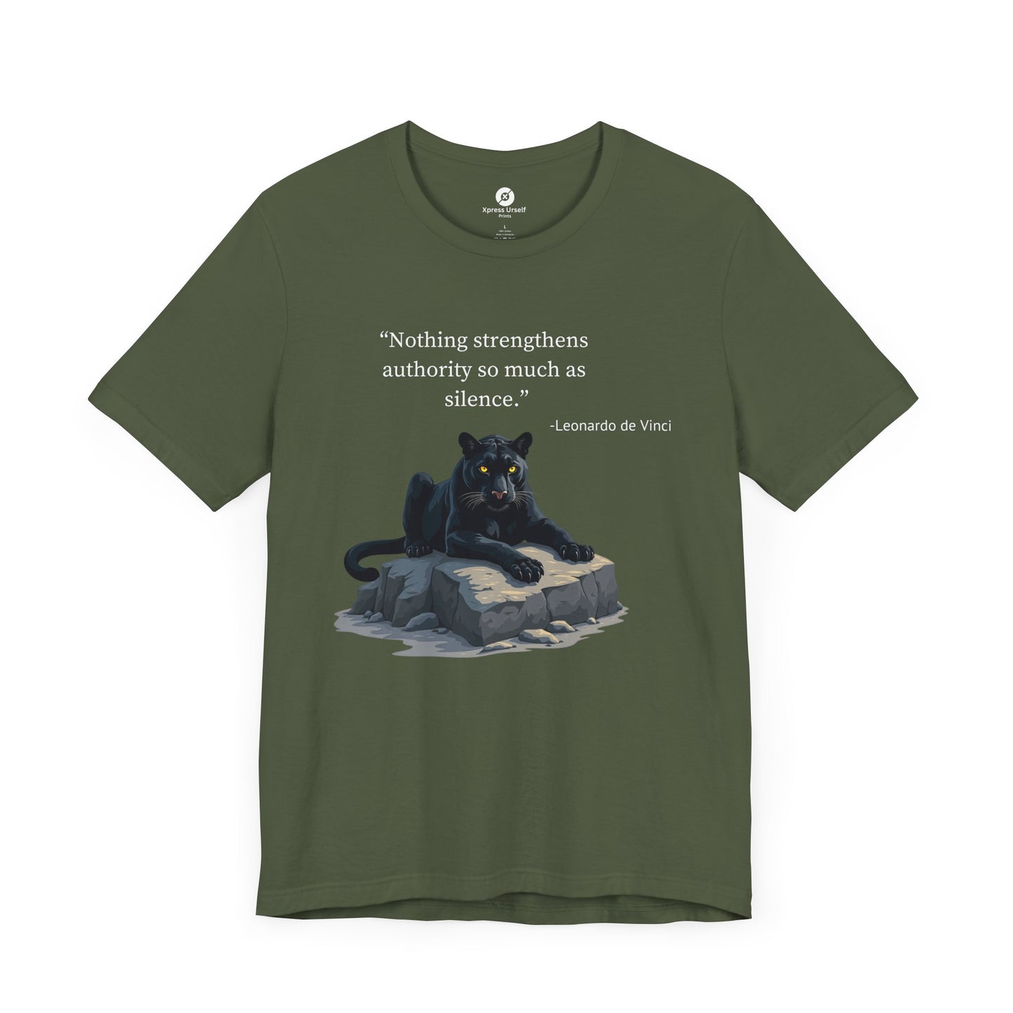 Inspirational Panther Quote Tee - Unisex Jersey Short Sleeve T-Shirt