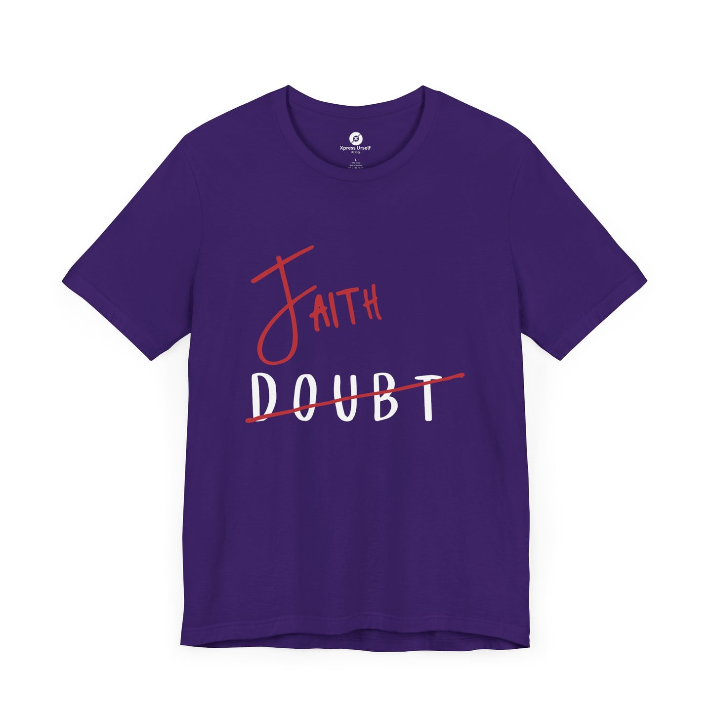Faith Over Doubt Unisex Jersey Tee