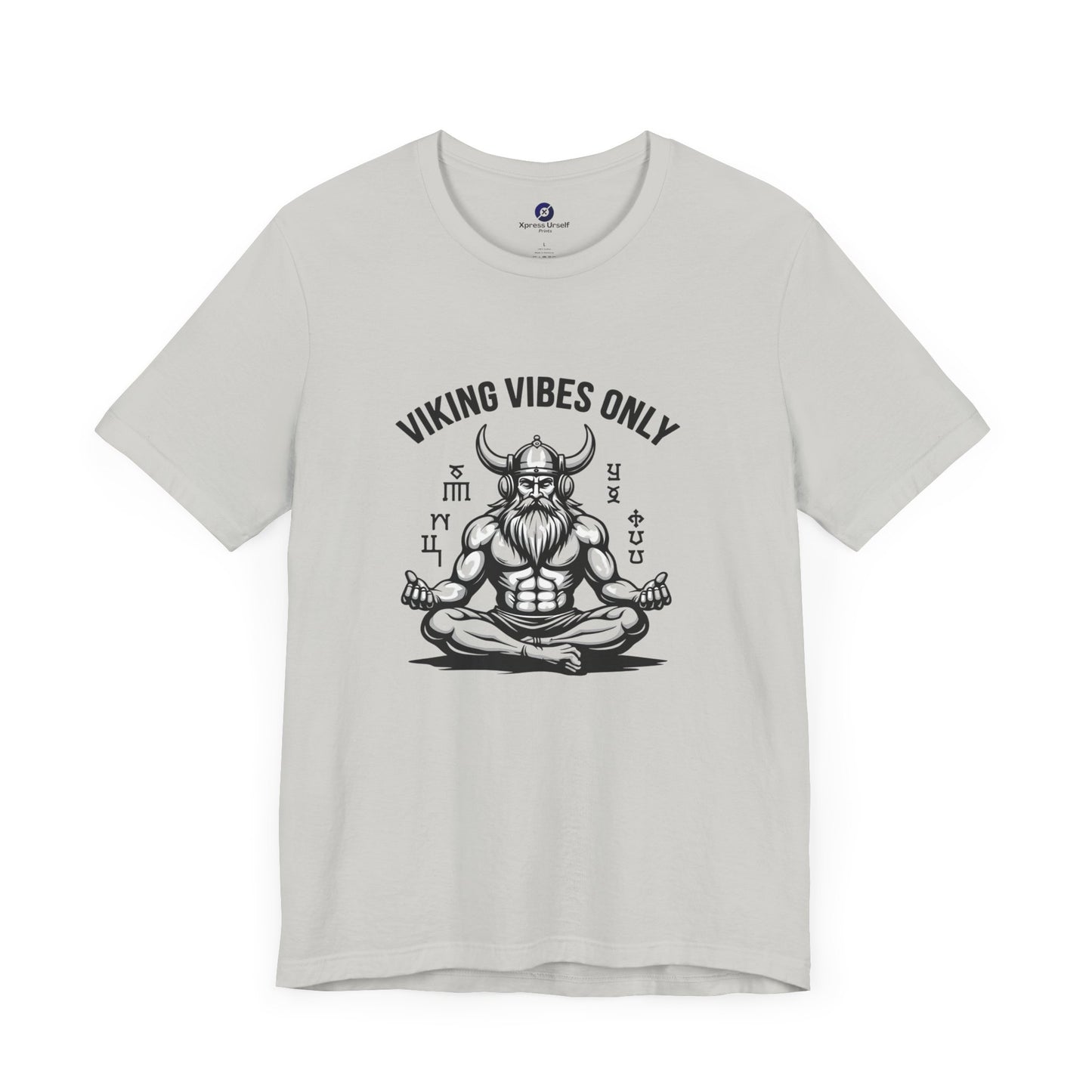 Viking Vibes Only Unisex Tee - Casual Graphic T-Shirt for Norse Mythology Fans