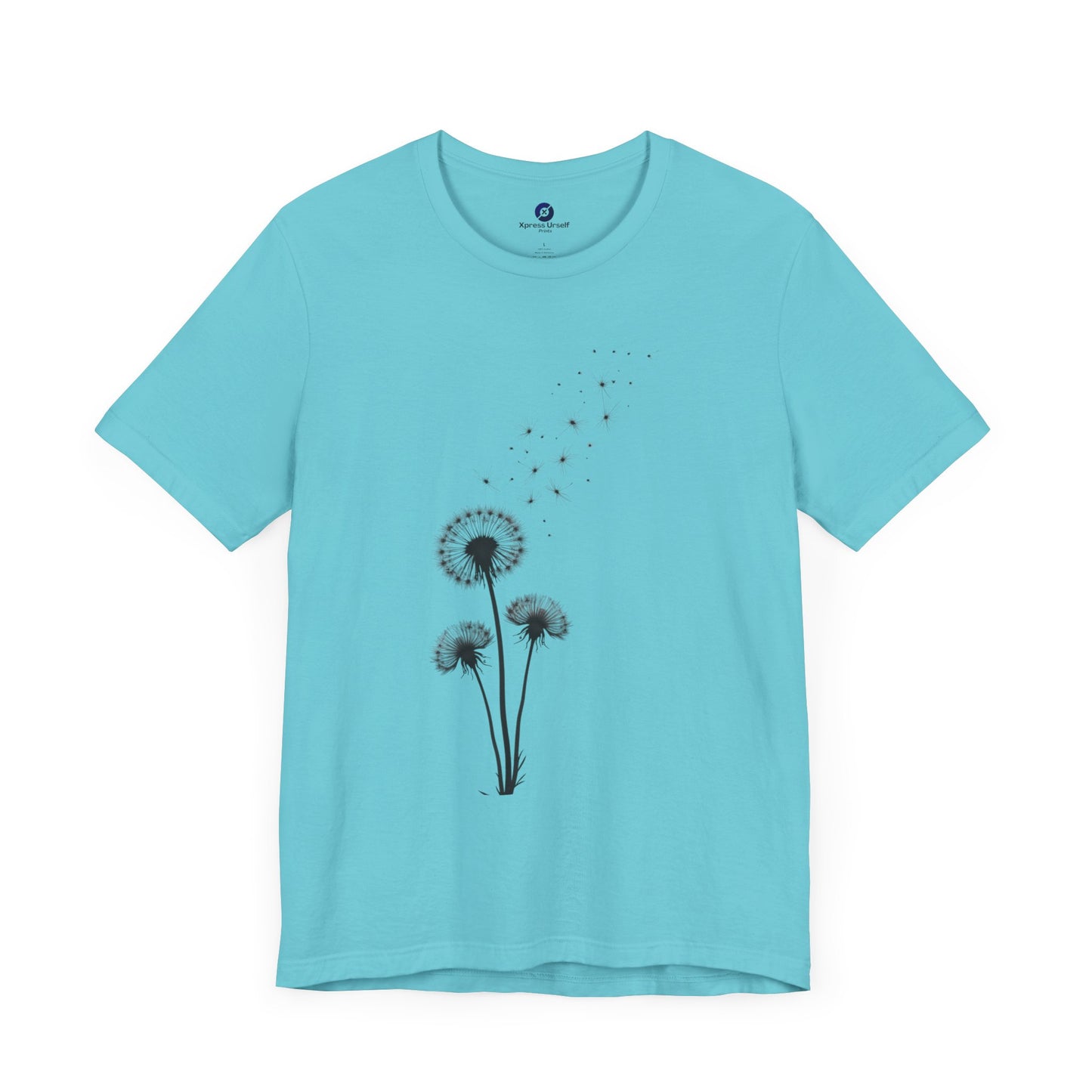 Dandelion Dreams Unisex Jersey Short Sleeve Tee - Nature-Inspired Tee for Relaxed Vibes