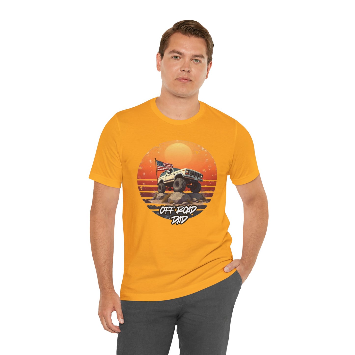 Off-Road Dad Tee - Adventure-Ready Unisex Jersey Short Sleeve Shirt