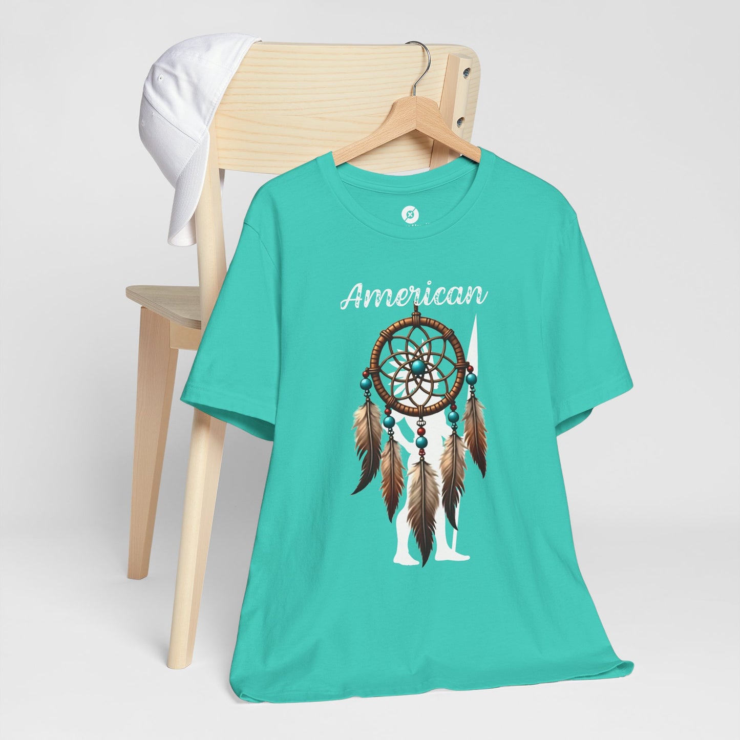 American Dream Catcher Unisex Tee - Bohemian Style Short Sleeve Shirt