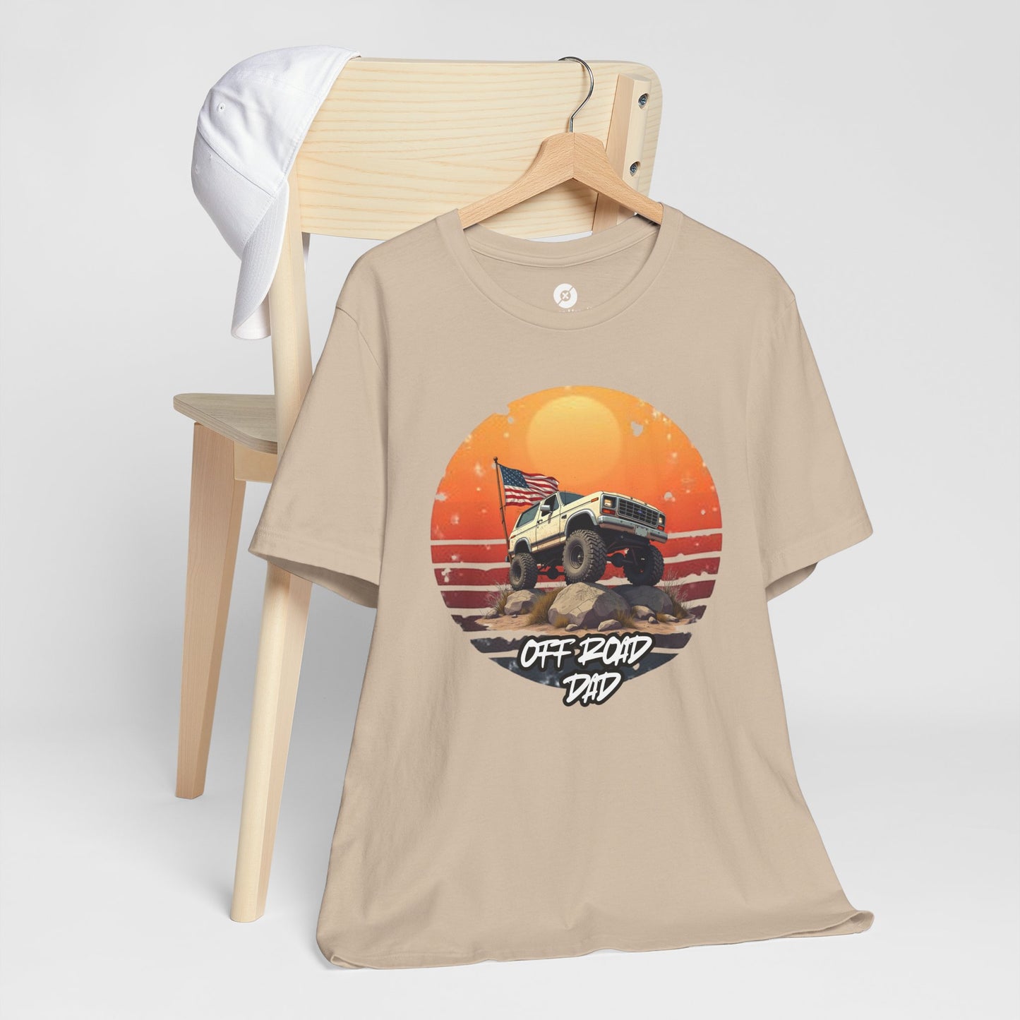 Off-Road Dad Tee - Adventure-Ready Unisex Jersey Short Sleeve Shirt