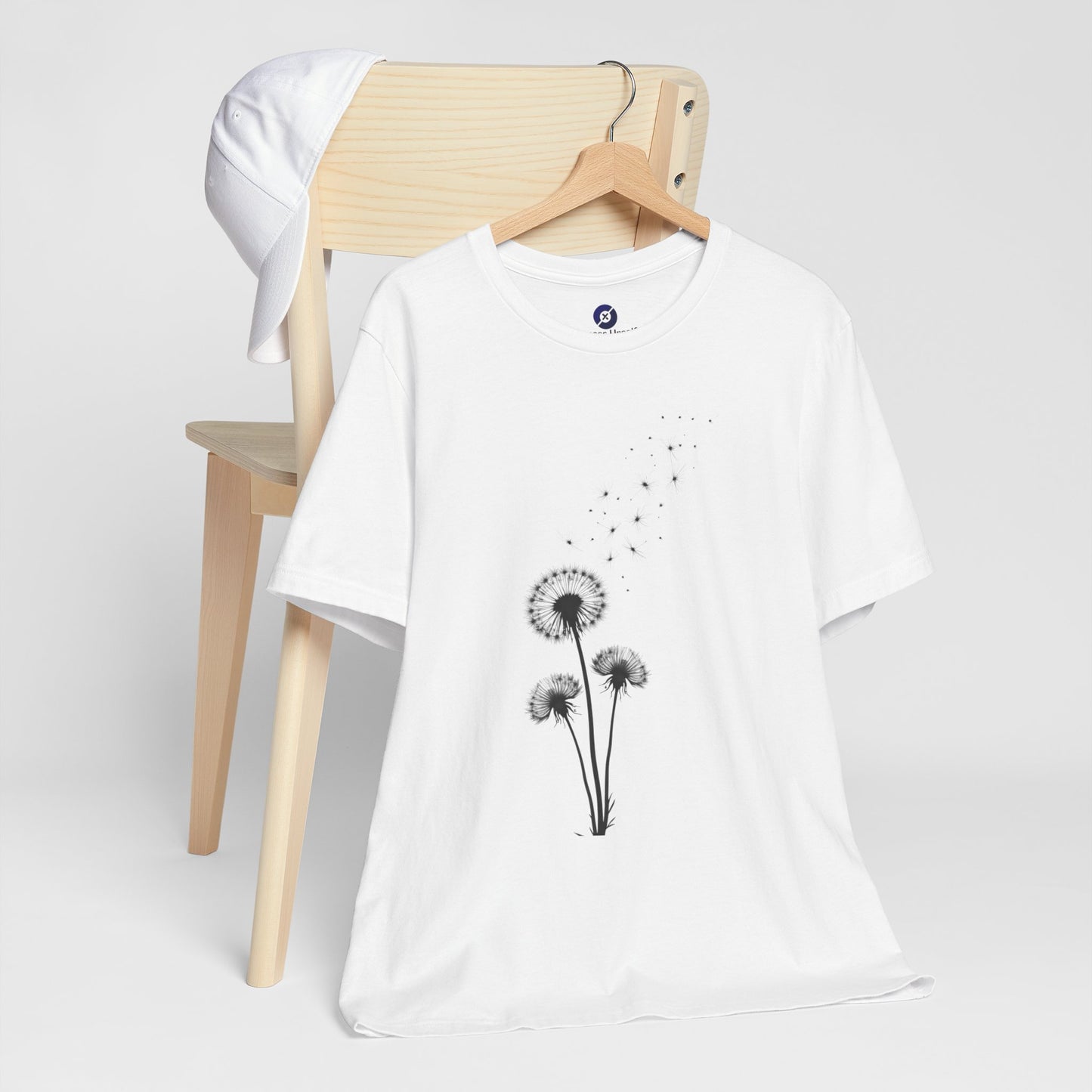 Dandelion Dreams Unisex Jersey Short Sleeve Tee - Nature-Inspired Tee for Relaxed Vibes