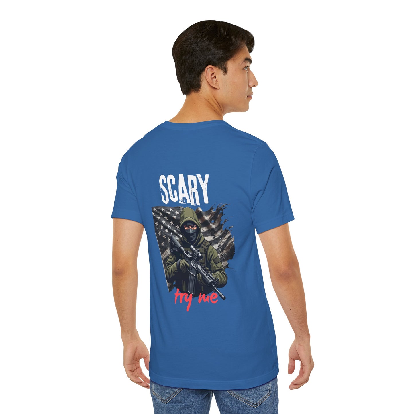 Defender Graphic Tee - Unisex Short Sleeve Shirt for Bold Statement Makers