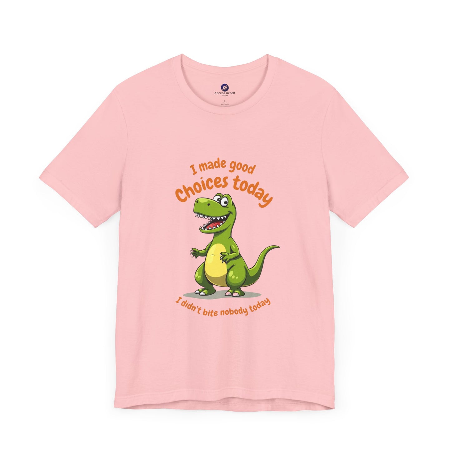 Kids' T-Shirt - "I Made Good Choices Today" Dinosaur Tee