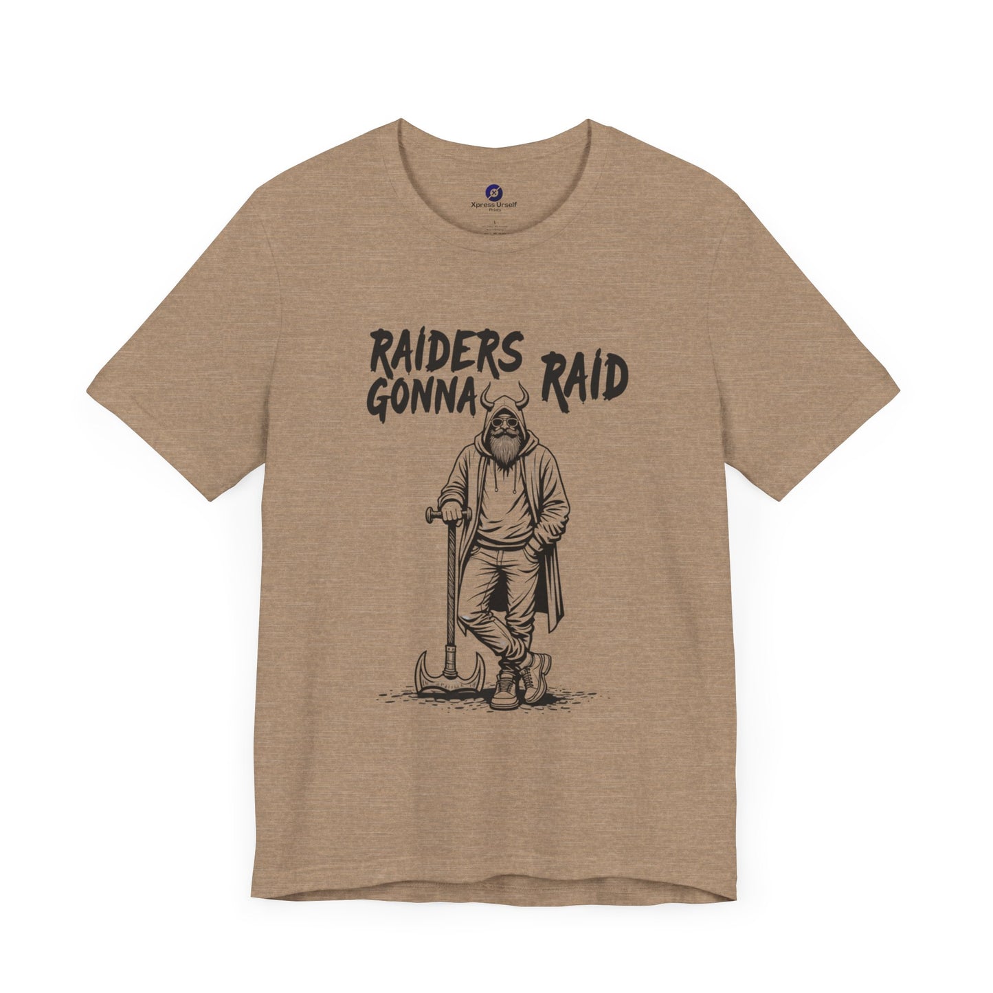 Raiders Gonna Raid Unisex Jersey Tee - Perfect Sports T-Shirt for Fans