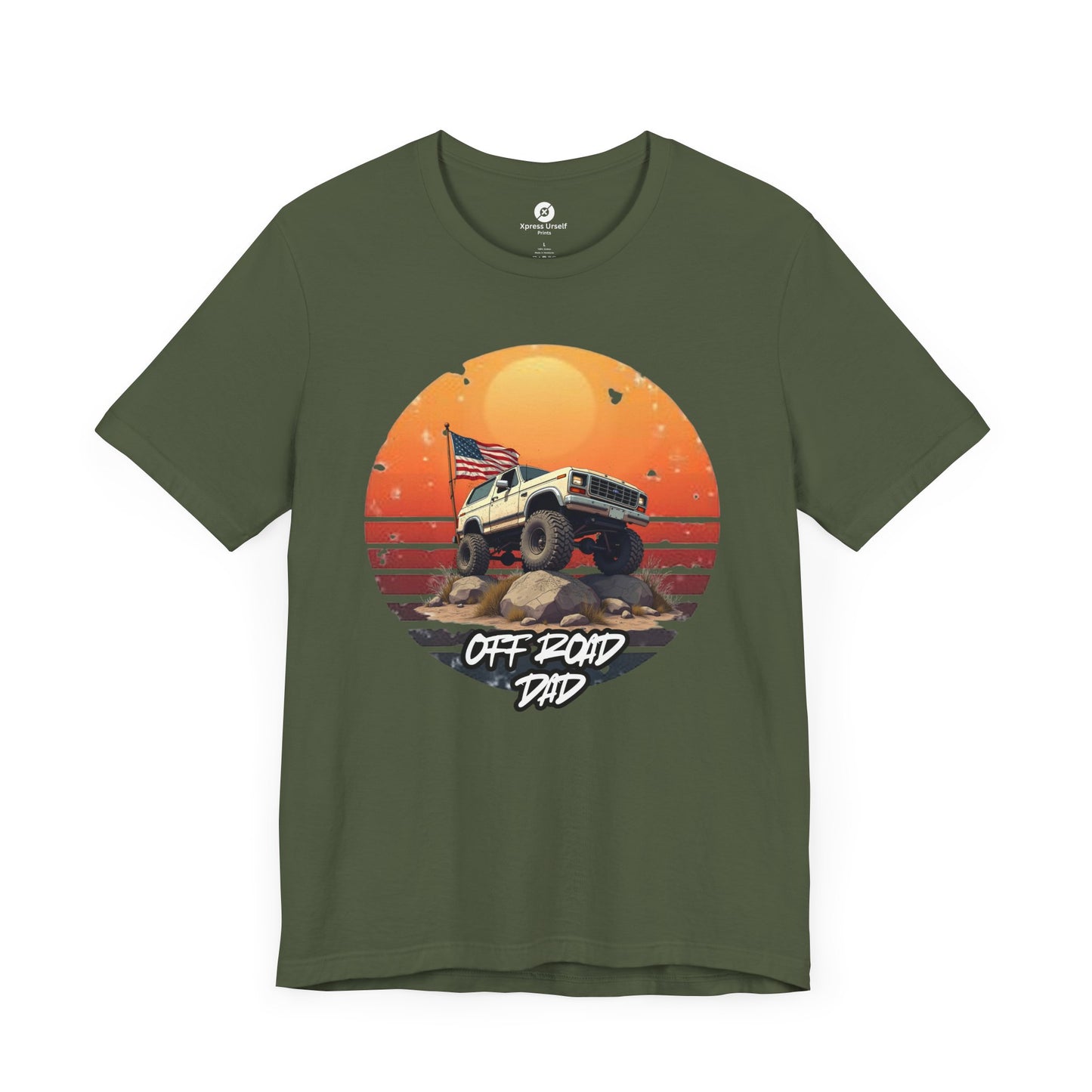 Off-Road Dad Tee - Adventure-Ready Unisex Jersey Short Sleeve Shirt