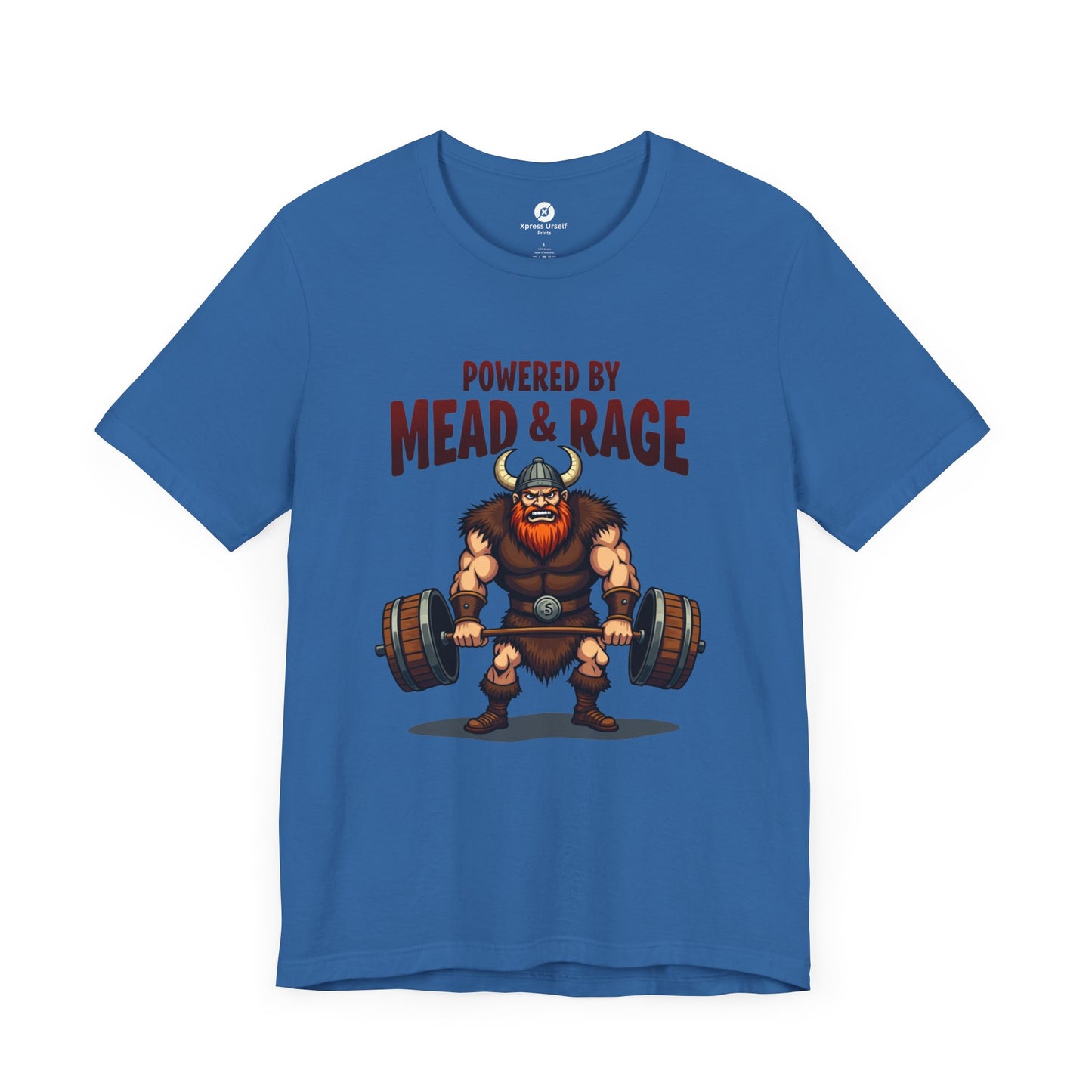 Powered by Mead & Rage Unisex Gym Tee