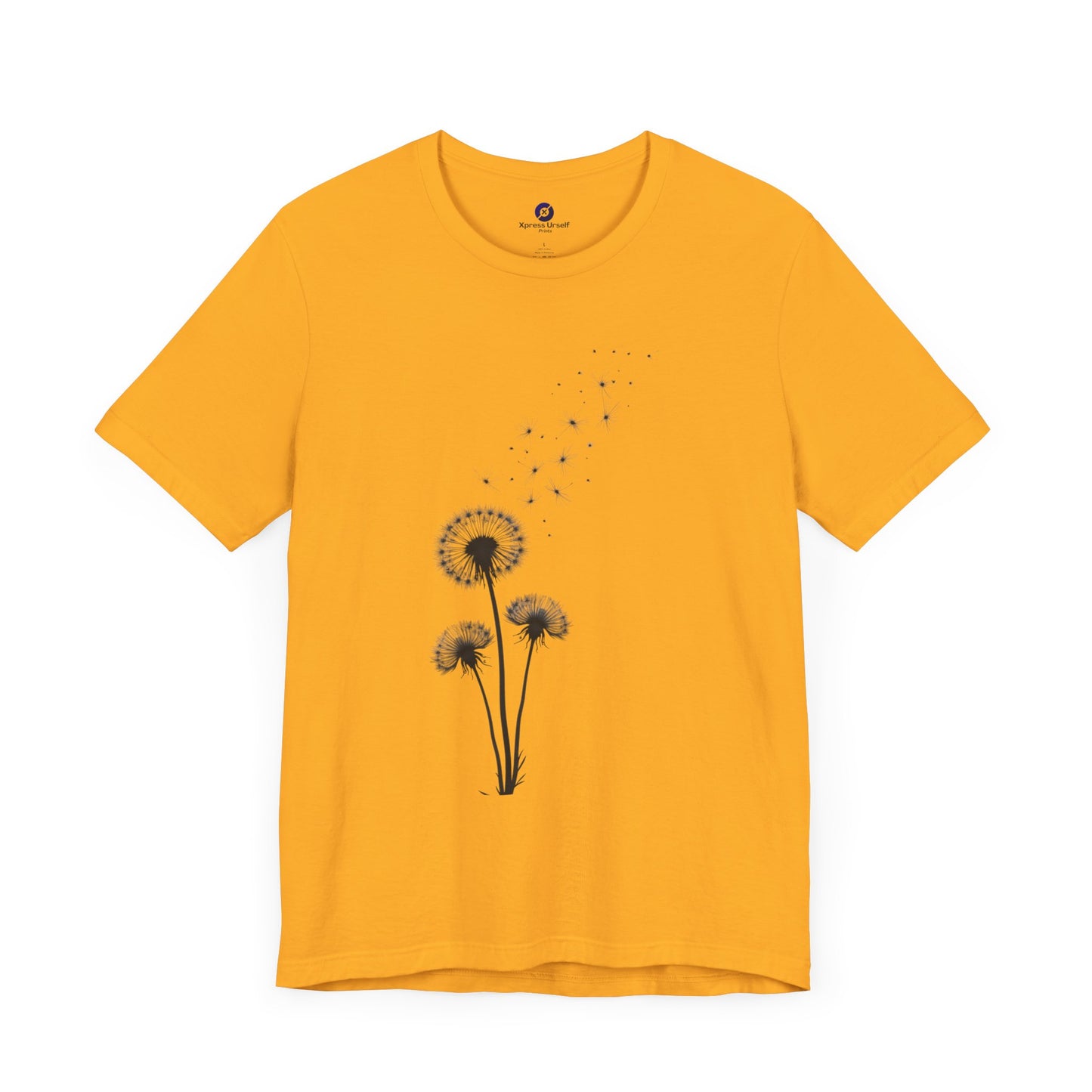 Dandelion Dreams Unisex Jersey Short Sleeve Tee - Nature-Inspired Tee for Relaxed Vibes