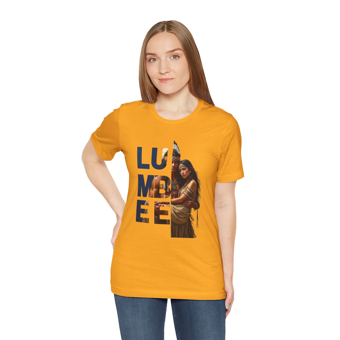 Unisex Short Sleeve Tee | LUMBEYEE Native American Design T-Shirt