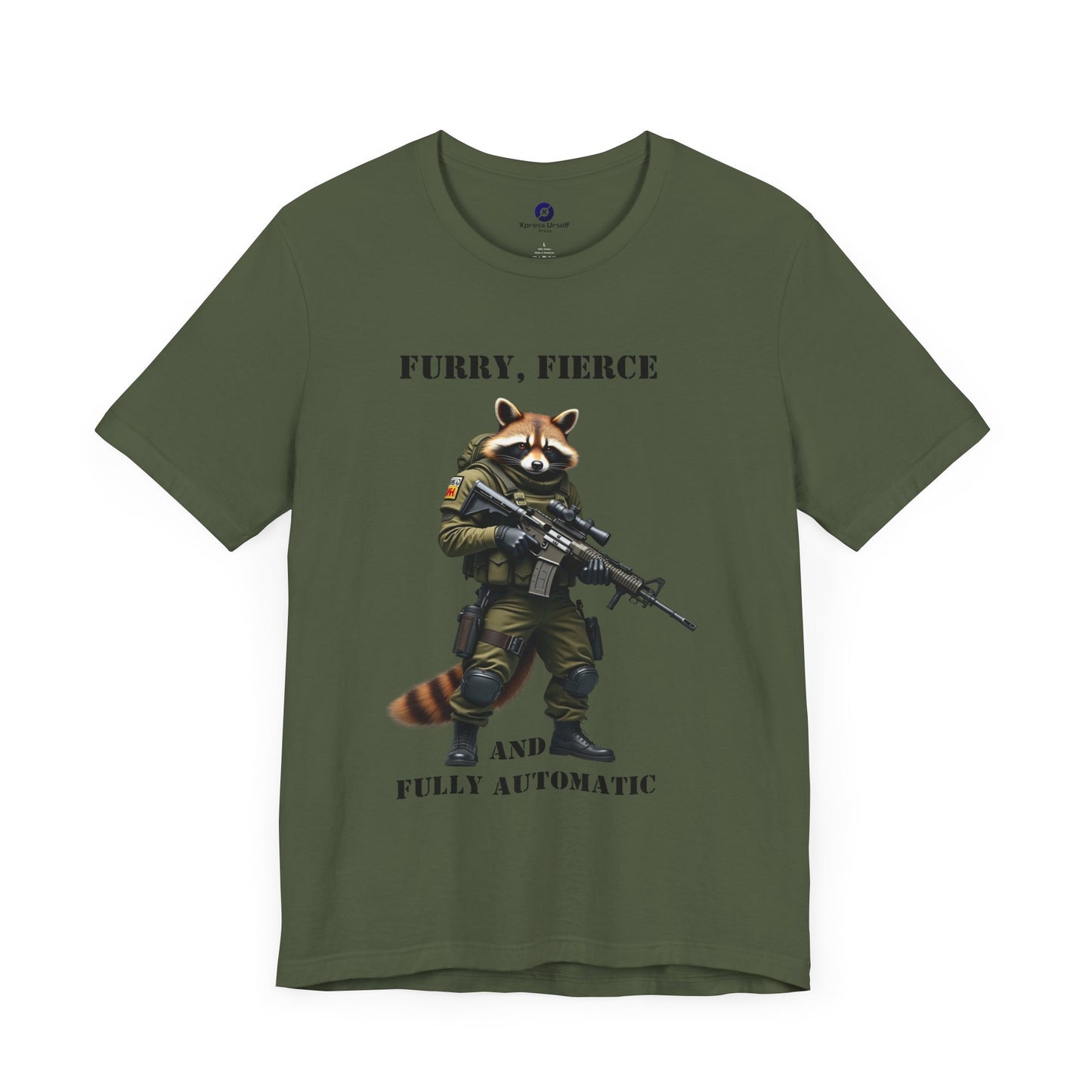 Furry, Fierce & Fully Automatic Unisex Tee