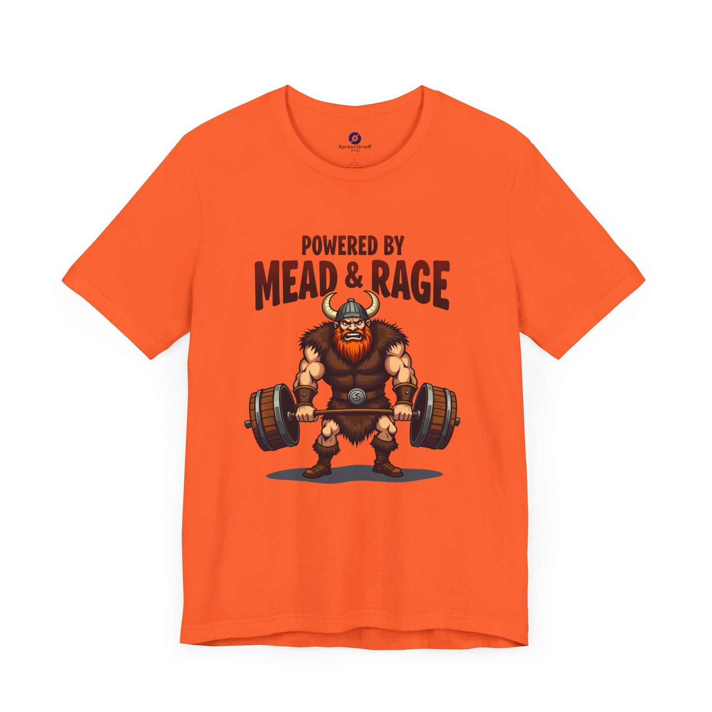 Powered by Mead & Rage Unisex Gym Tee