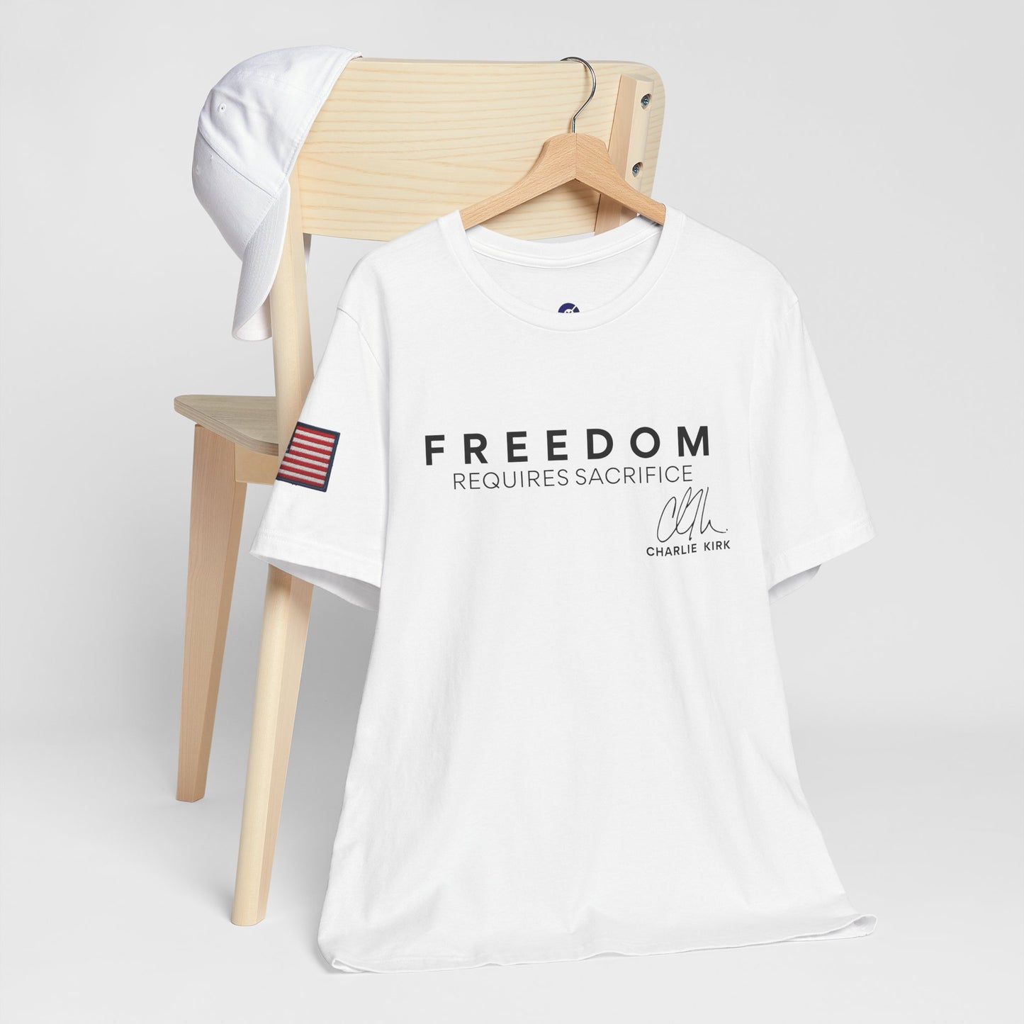 Unisex Freedom and Hero Tribute Tee - Perfect for Memorials, Patriotic Events, Gifts, Fundraisers, Everyday Wear