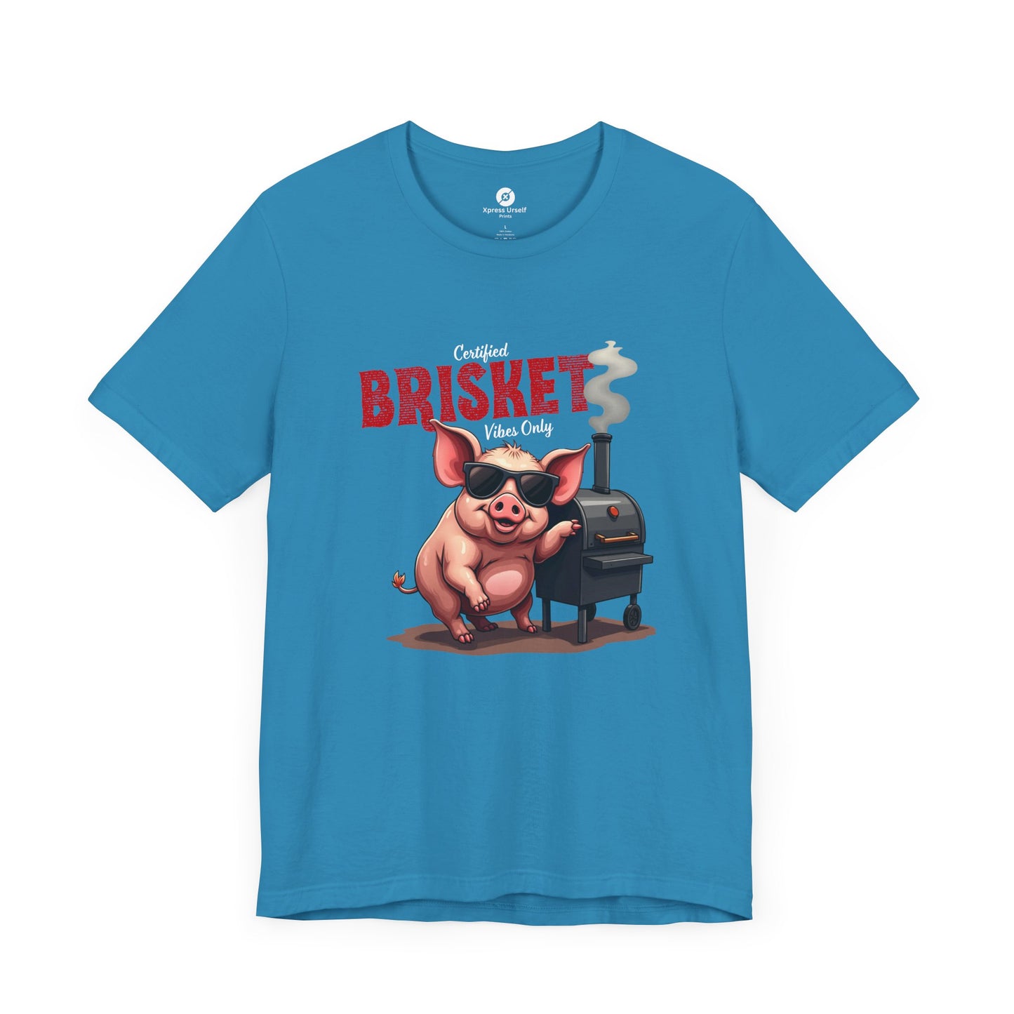 Cooked Brisket BBQ Pig T-Shirt - Perfect for Grill Lovers