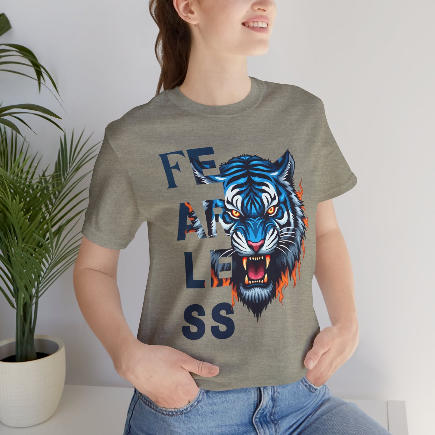Fearless Tiger Graphic Tee for Bold Souls
