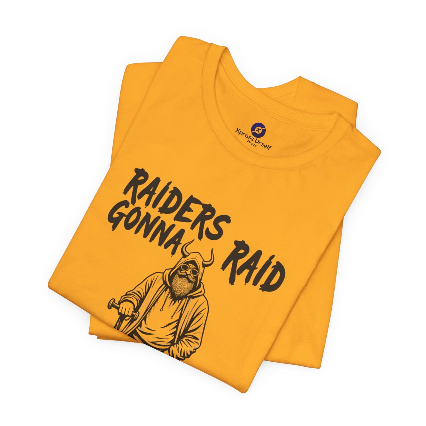 Raiders Gonna Raid Unisex Jersey Tee - Perfect Sports T-Shirt for Fans