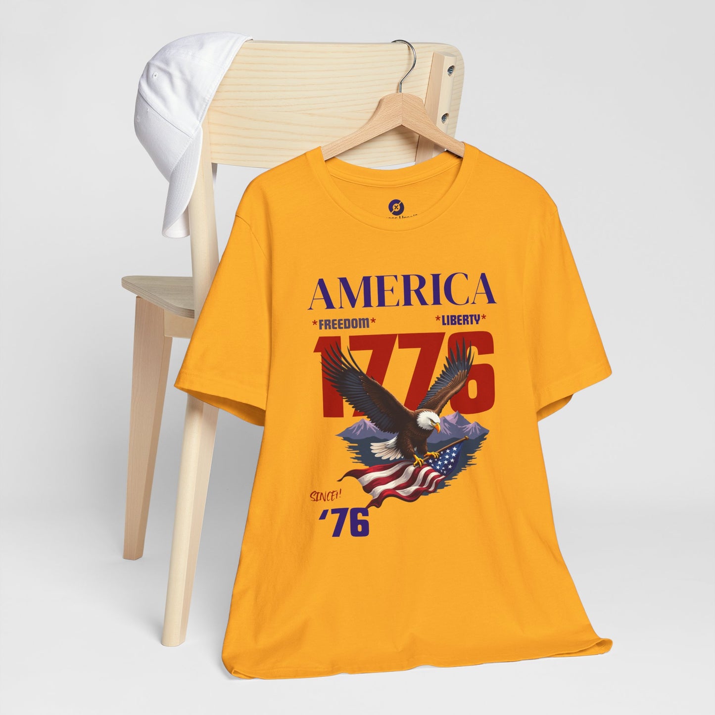 Patriotic Eagle Graphic Tee | Freedom & Liberty Design