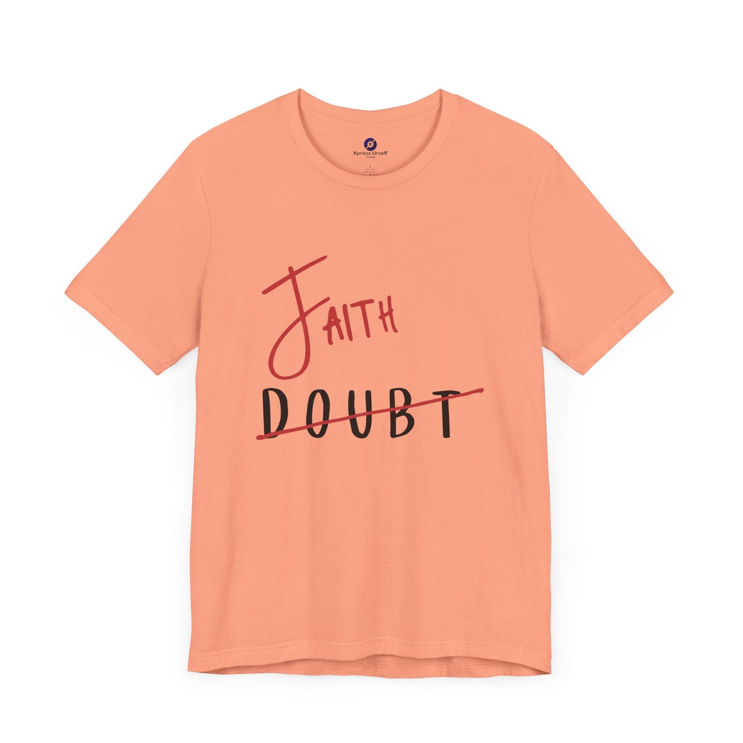 Faith Over Doubt Unisex Jersey Tee