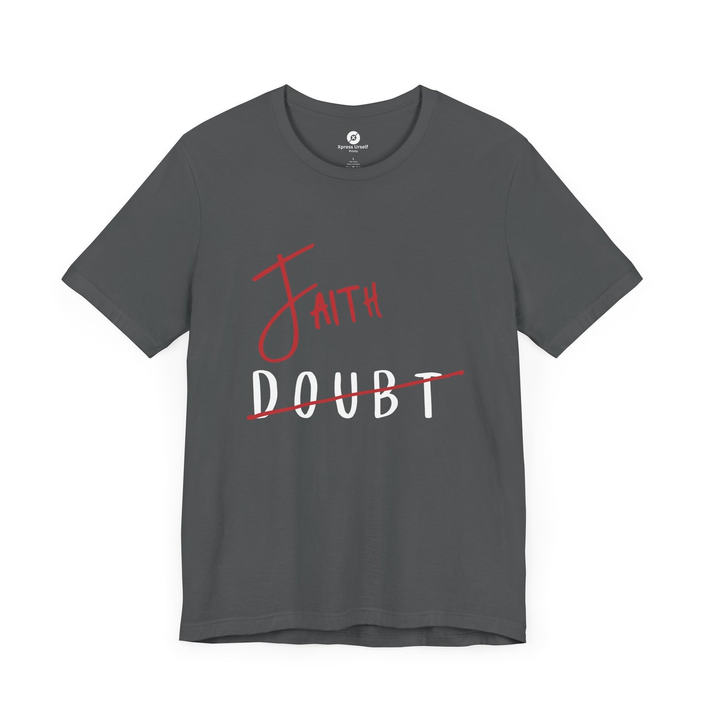 Faith Over Doubt Unisex Jersey Tee