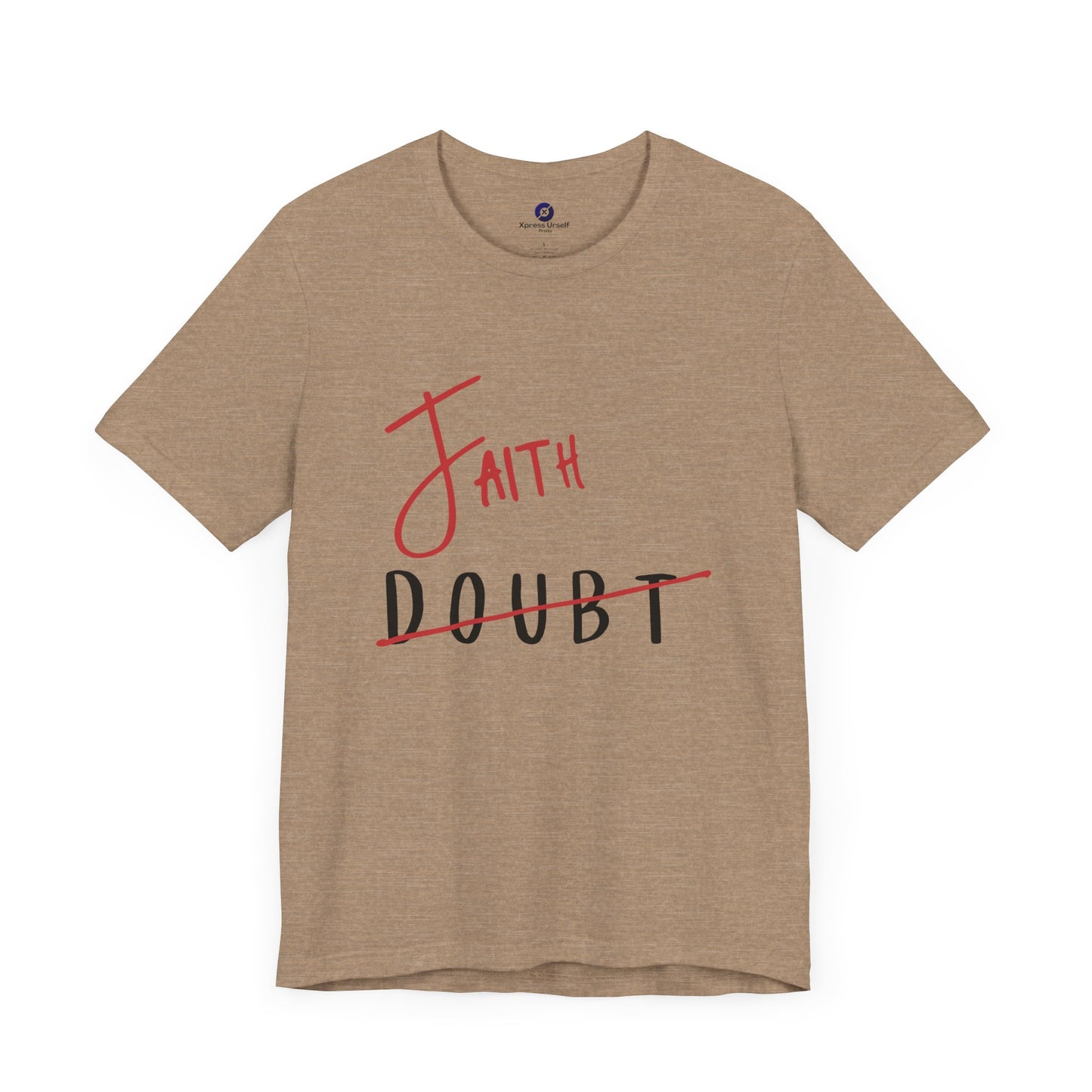 Faith Over Doubt Unisex Jersey Tee