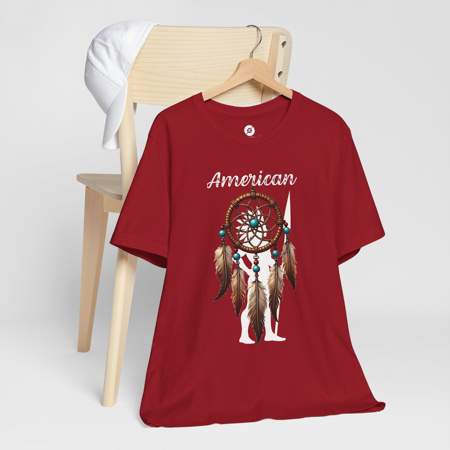 American Dream Catcher Unisex Tee - Bohemian Style Short Sleeve Shirt