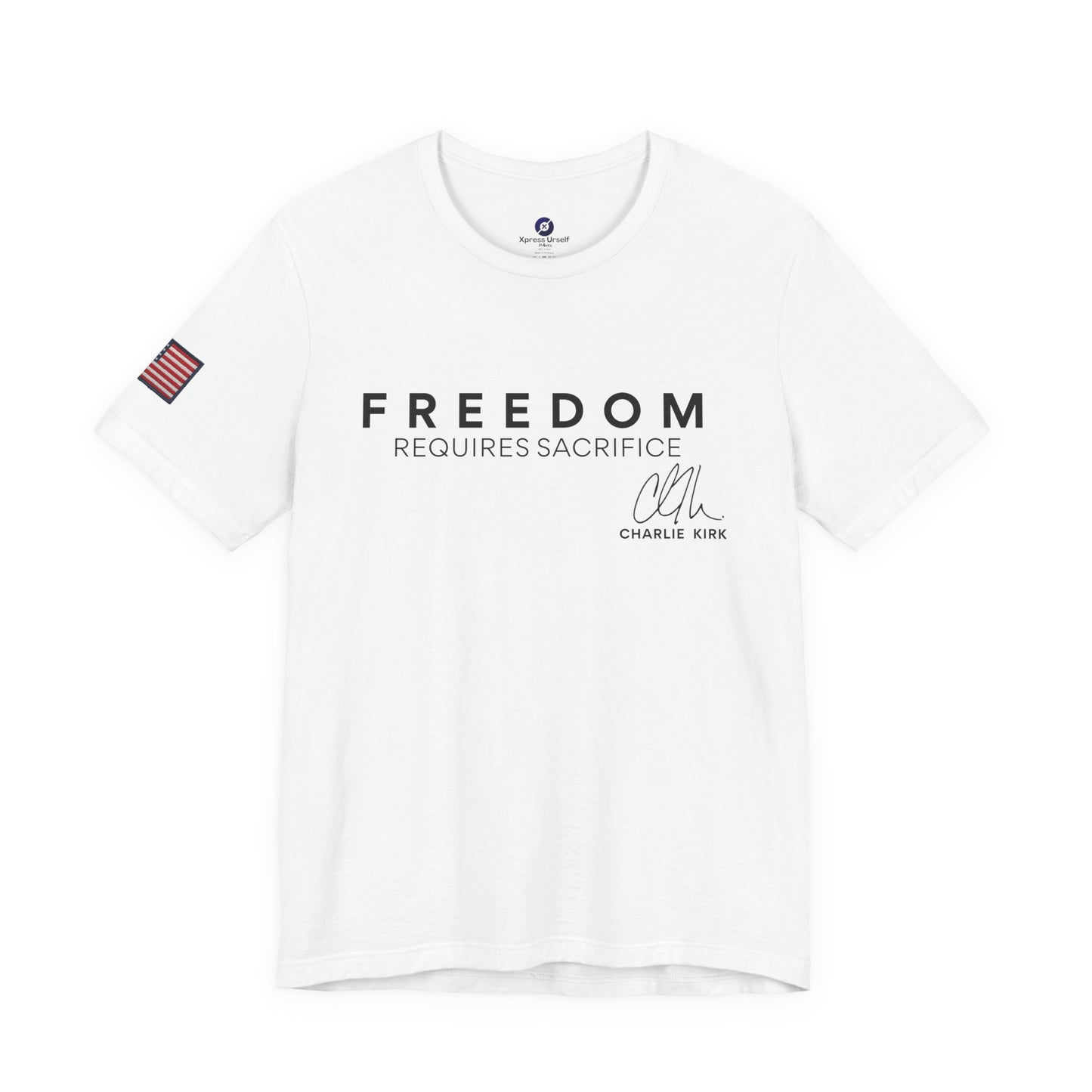 Unisex Freedom and Hero Tribute Tee - Perfect for Memorials, Patriotic Events, Gifts, Fundraisers, Everyday Wear