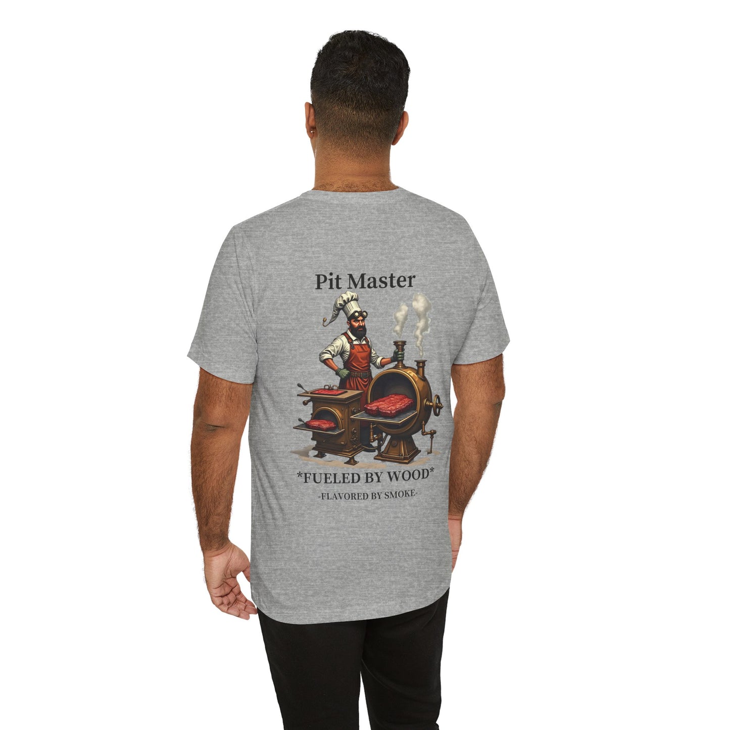 Pit Master Unisex Short Sleeve Tee - Perfect for BBQ Lovers & Grill Masters