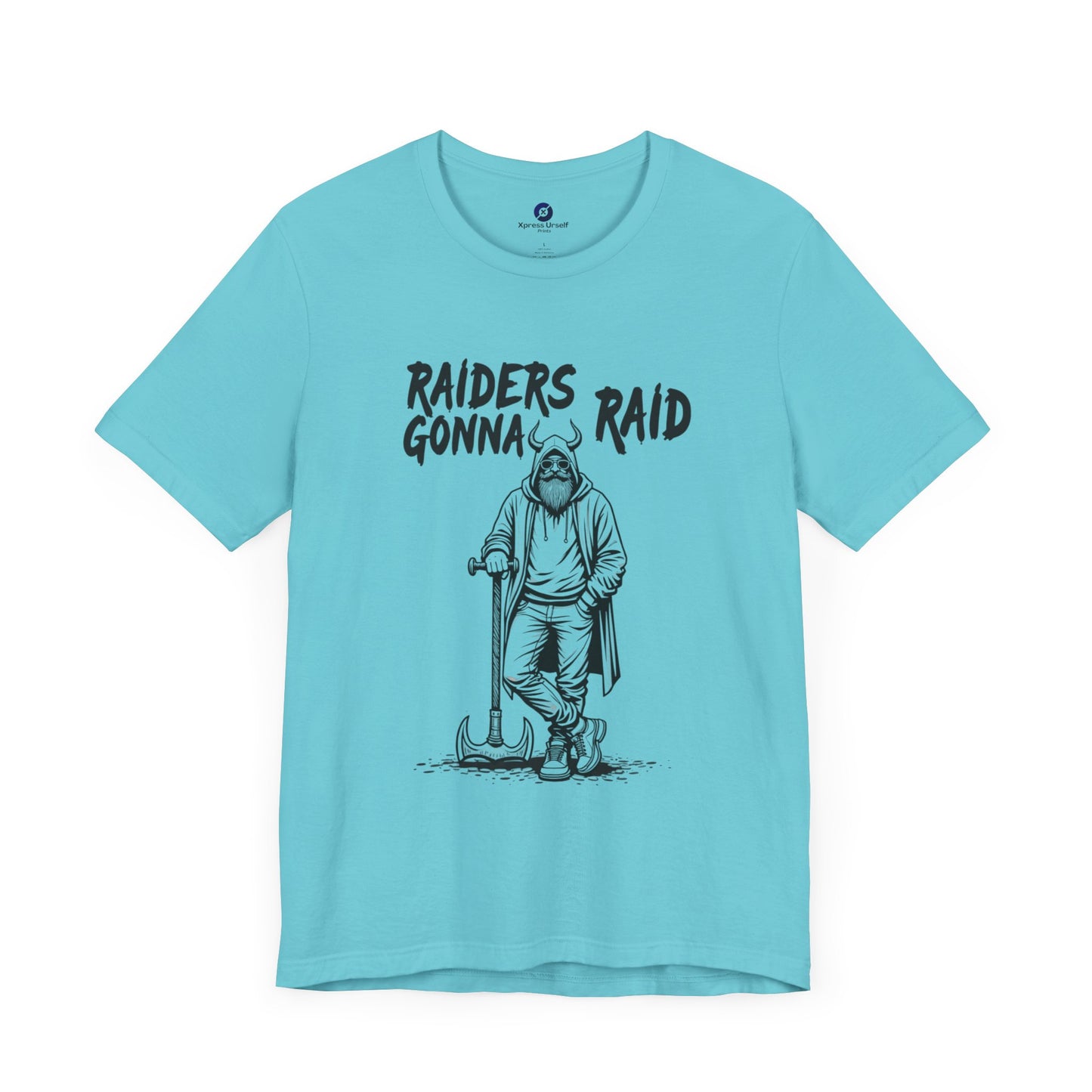 Raiders Gonna Raid Unisex Jersey Tee - Perfect Sports T-Shirt for Fans