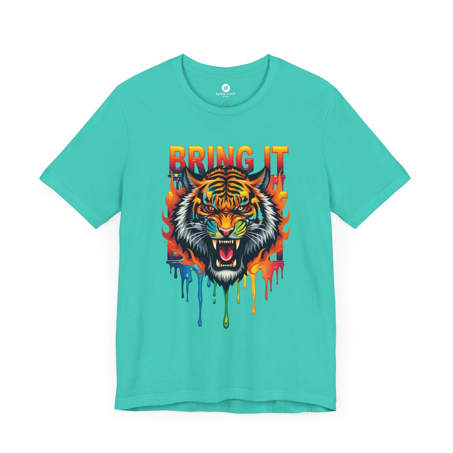 Bring It Tiger Graphic Unisex Tee | Bold Statement Shirt