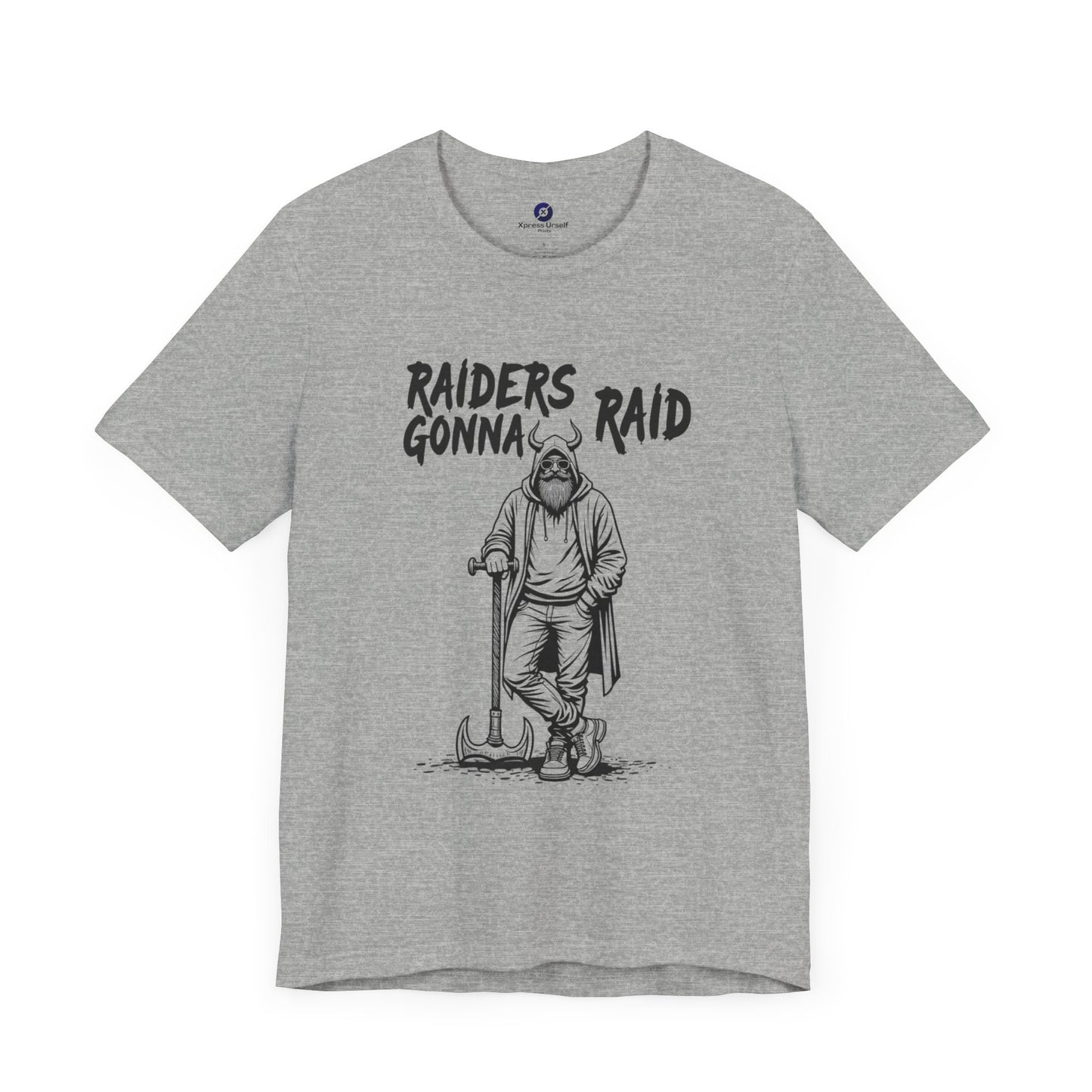 Raiders Gonna Raid Unisex Jersey Tee - Perfect Sports T-Shirt for Fans