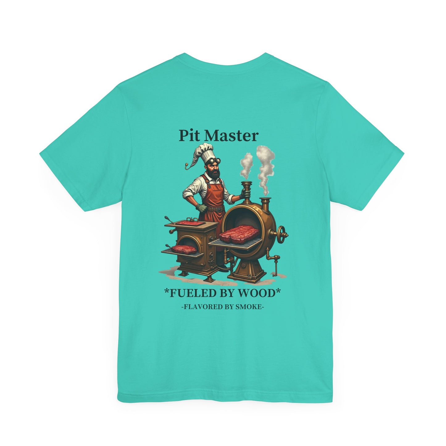 Pit Master Unisex Short Sleeve Tee - Perfect for BBQ Lovers & Grill Masters